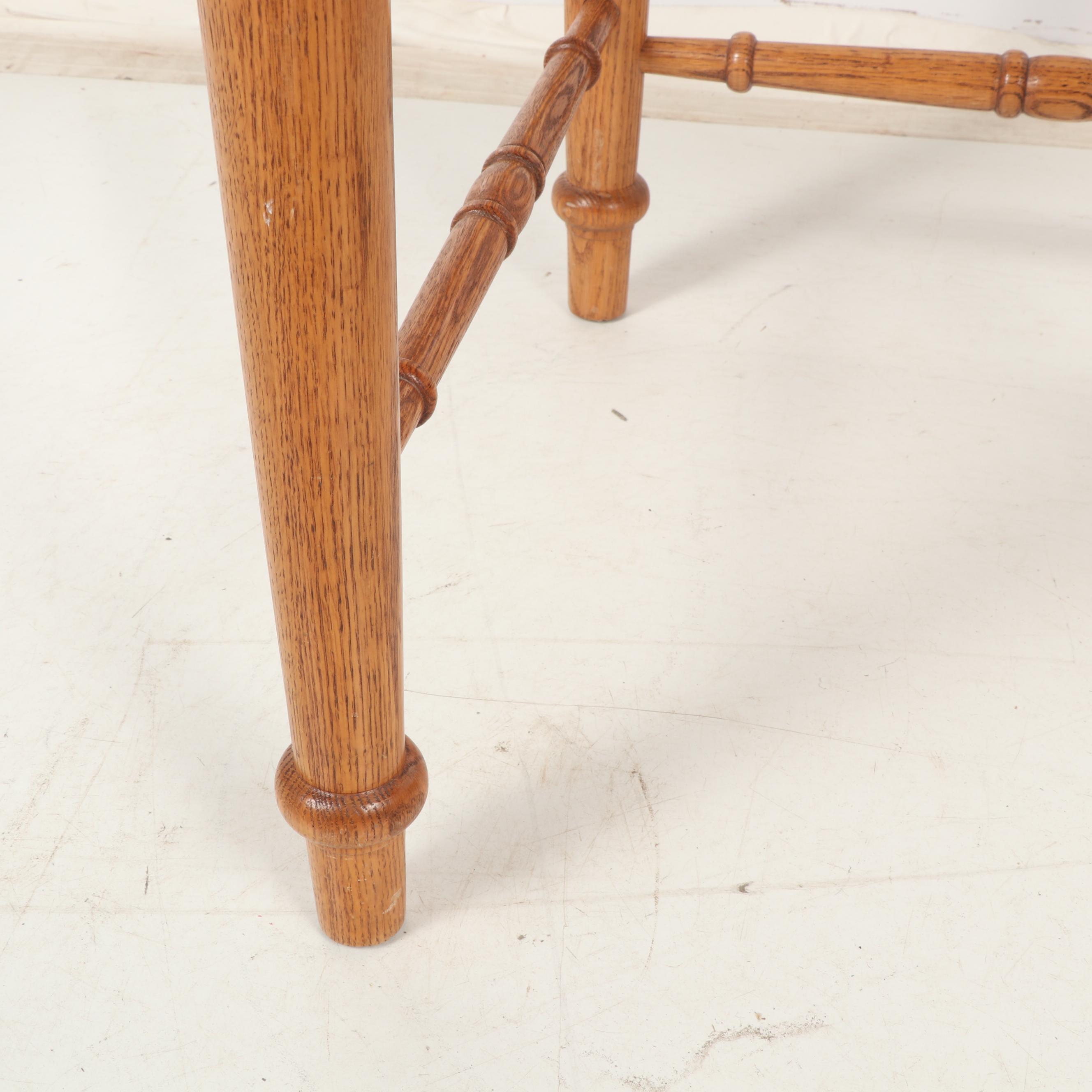 Vintage Oak Roll-Top Secretary Desk by Eagle Craft, 20th Century