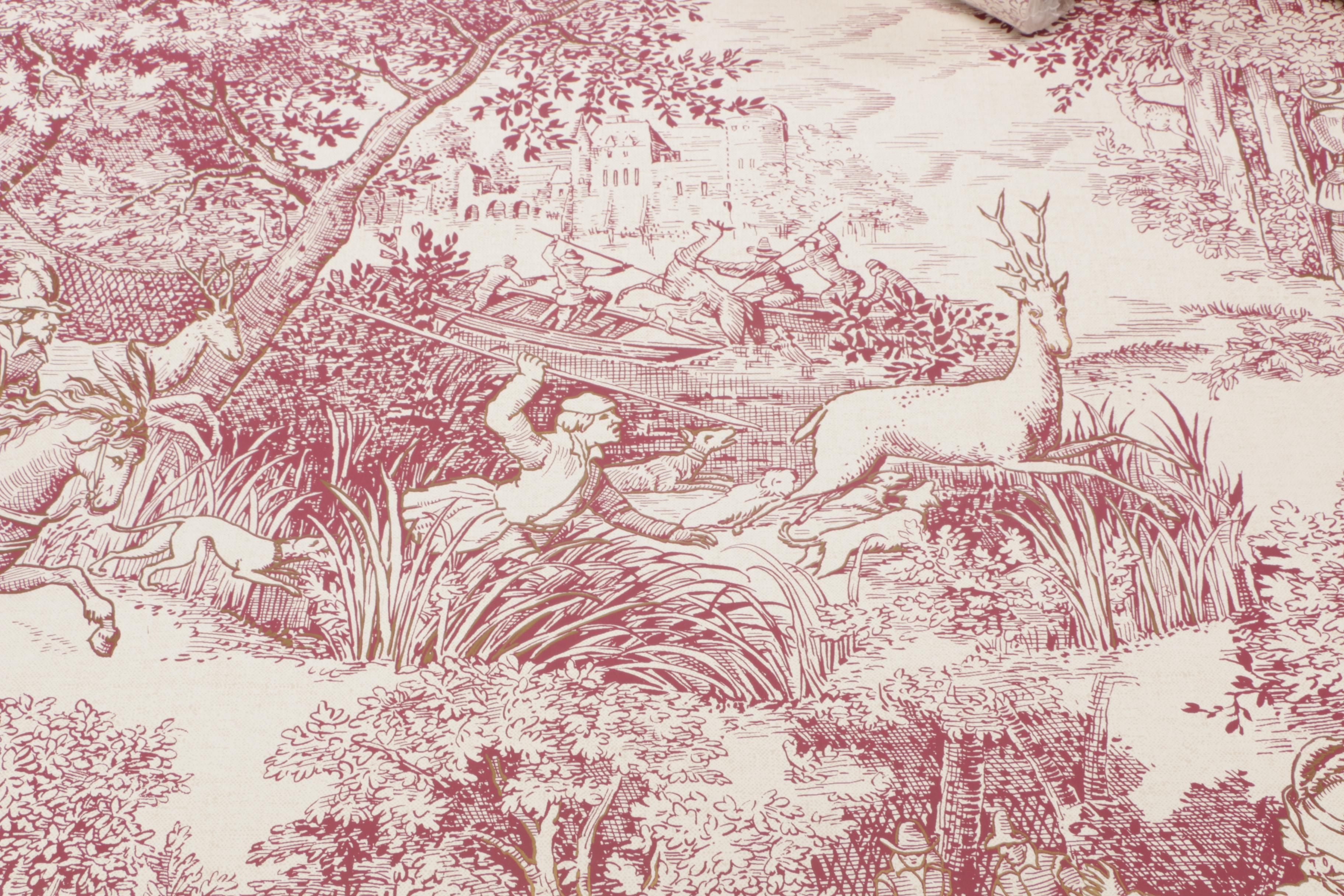 Carey Lind Wallpaper with Hunting Scene