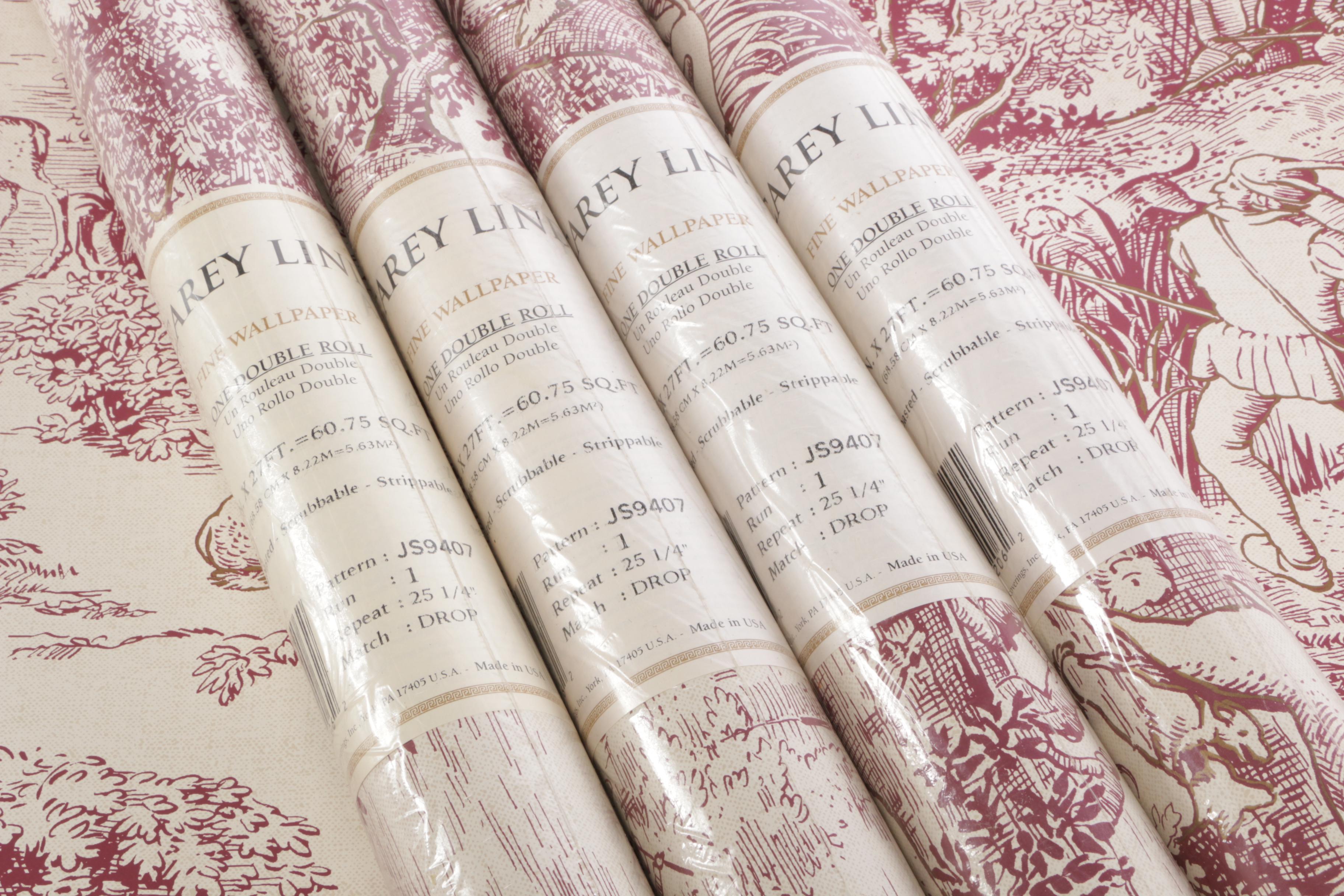 Carey Lind Wallpaper with Hunting Scene