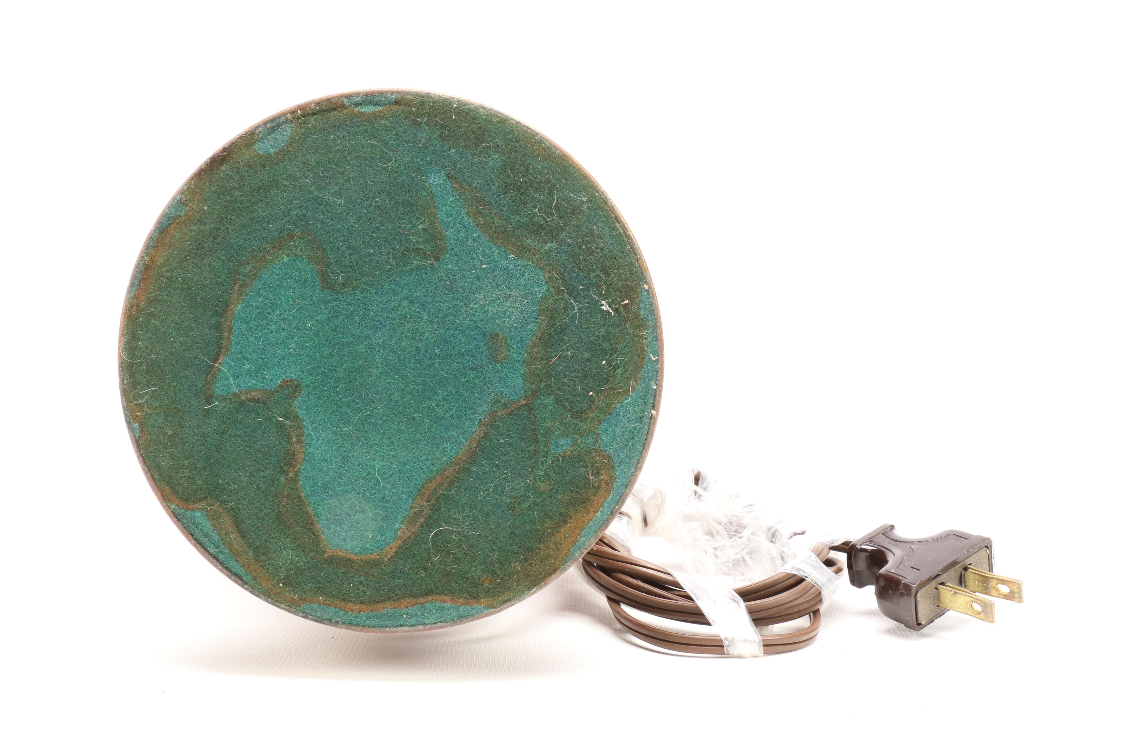 Chinese Carved Cinnabar Table Lamps, Qing Dynasty