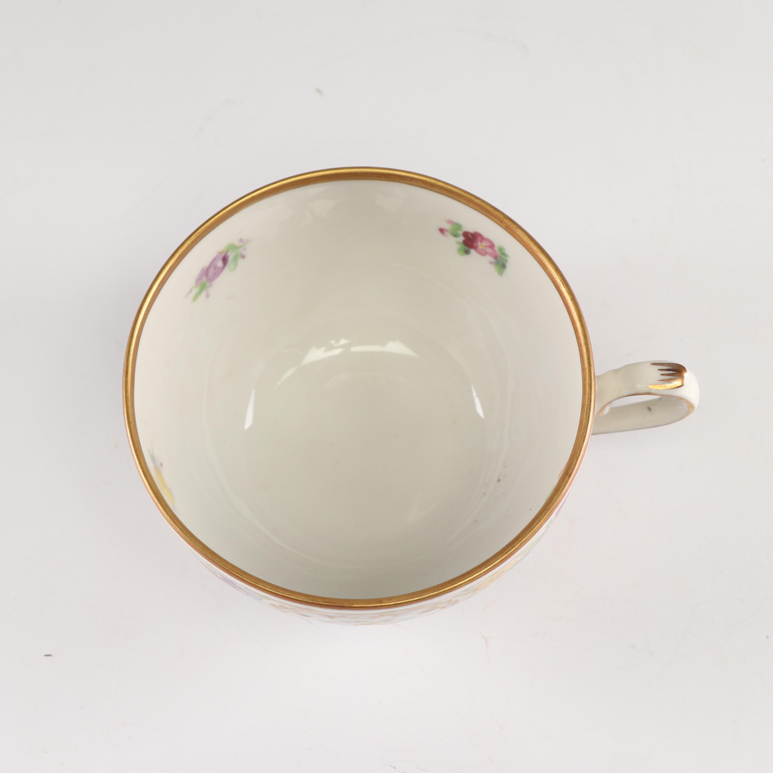Schumann "Empress Dresden Flowers" Reticulated Porcelain Dinnerware