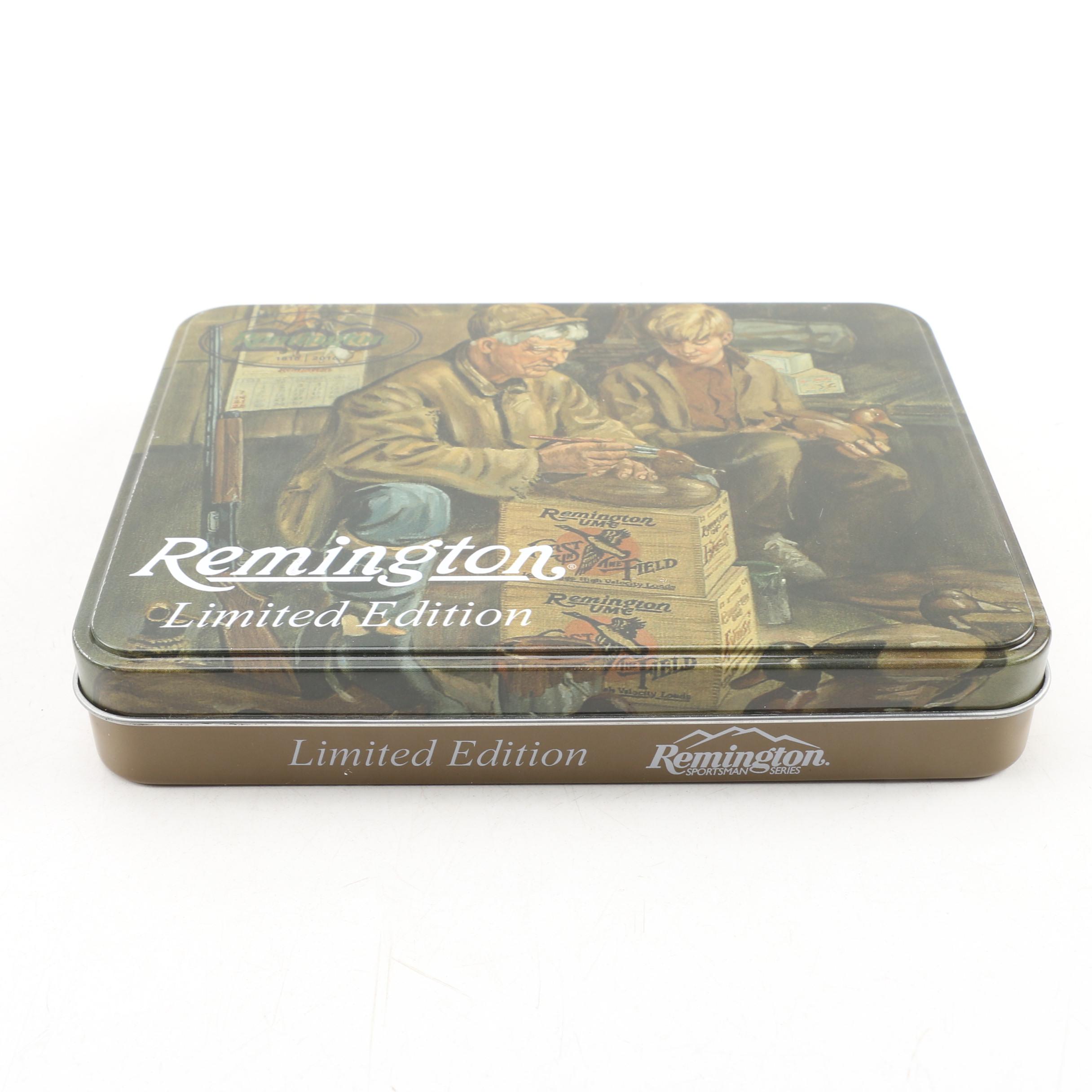 Remington Limited Edition 200 Years "Sportsman Series" Folding Knife Set, 2016