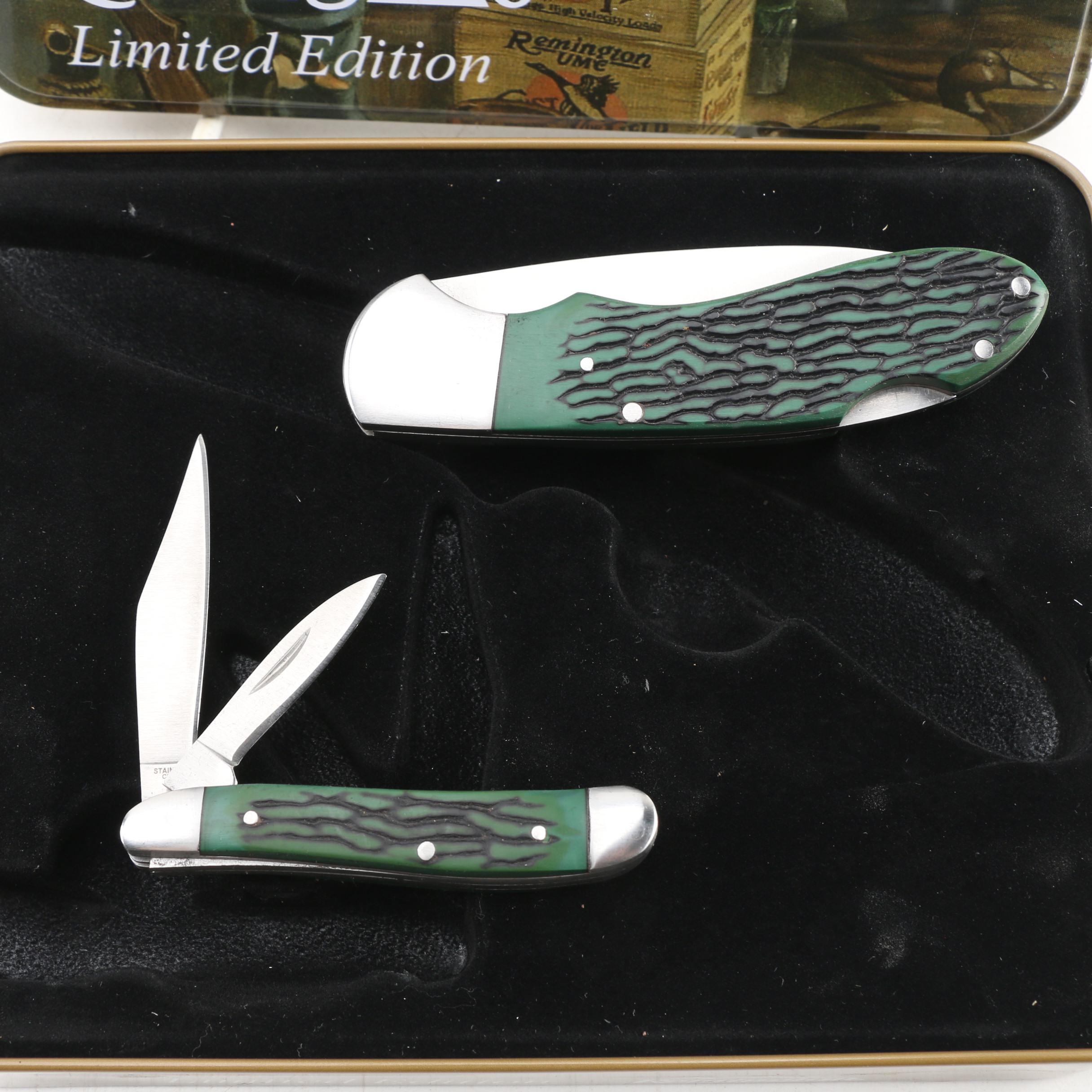 Remington Limited Edition 200 Years "Sportsman Series" Folding Knife Set, 2016