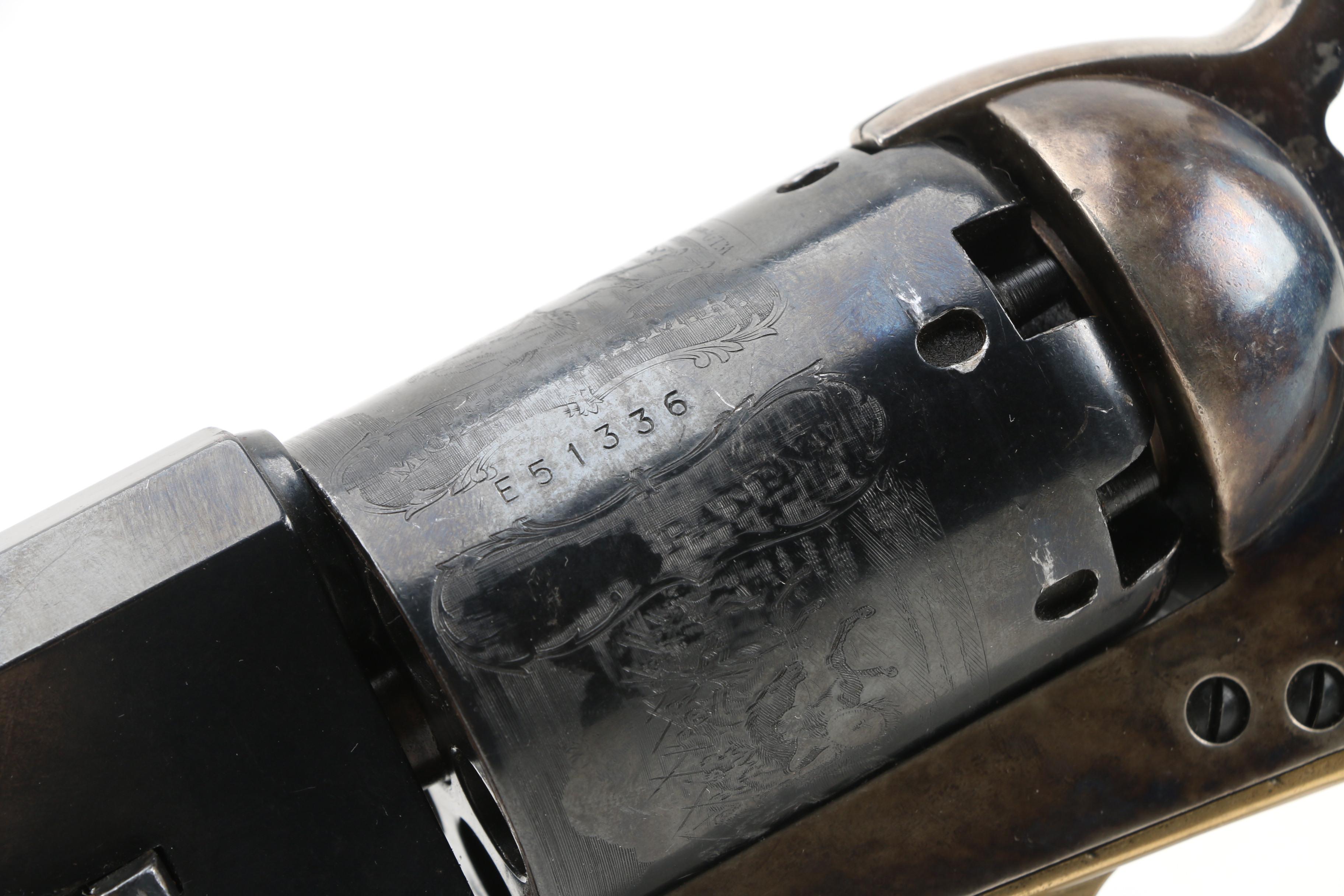 Italian Replica Colt Walker 1847 Model USMR .44 Caliber Revolver, 1996