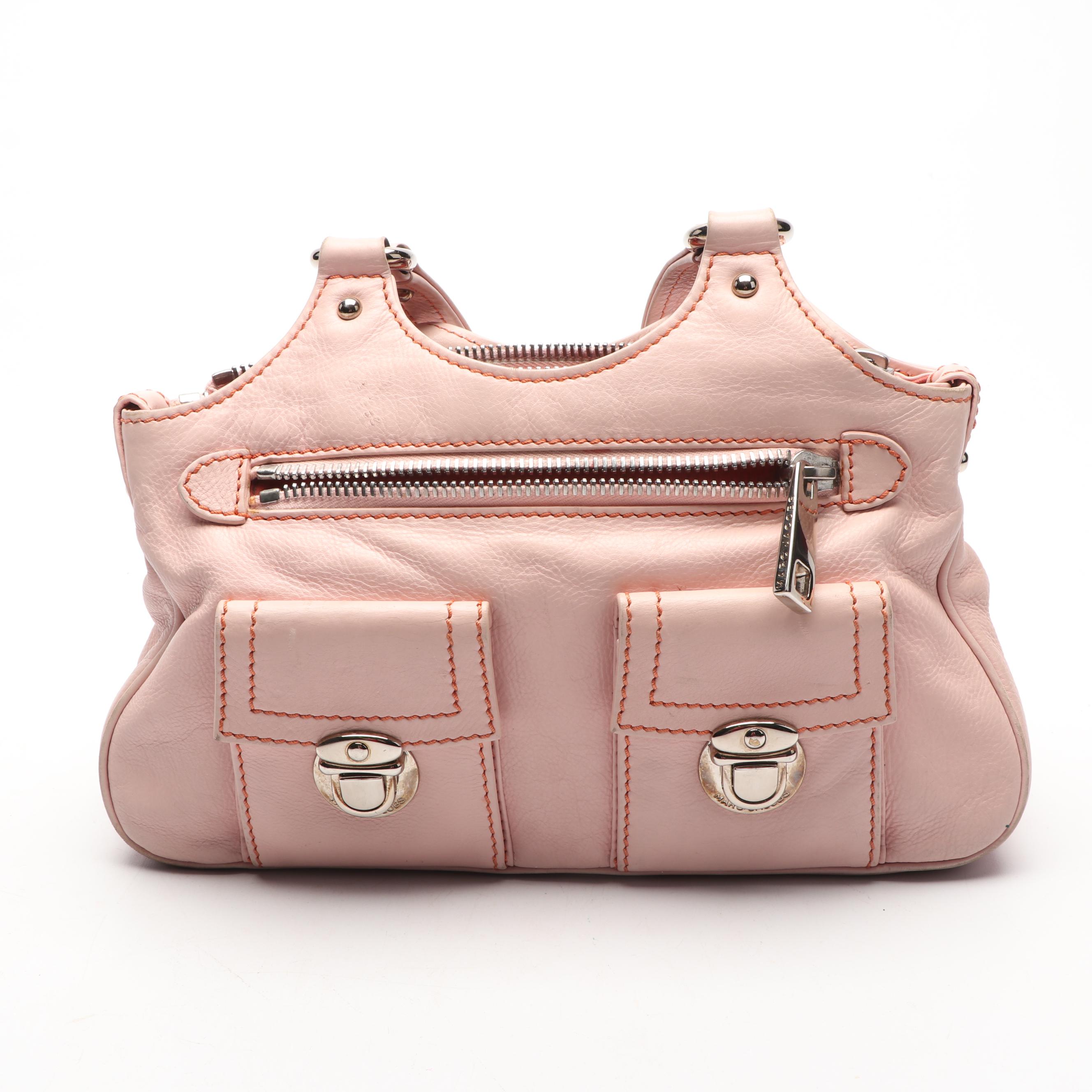 Marc Jacobs Pink Leather Shoulder Bag