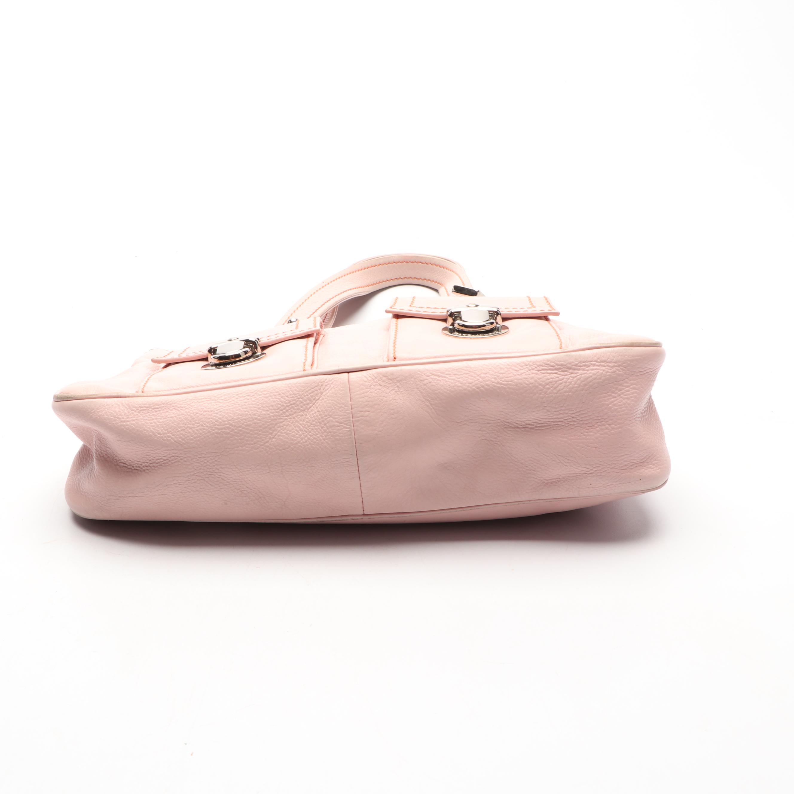 Marc Jacobs Pink Leather Shoulder Bag