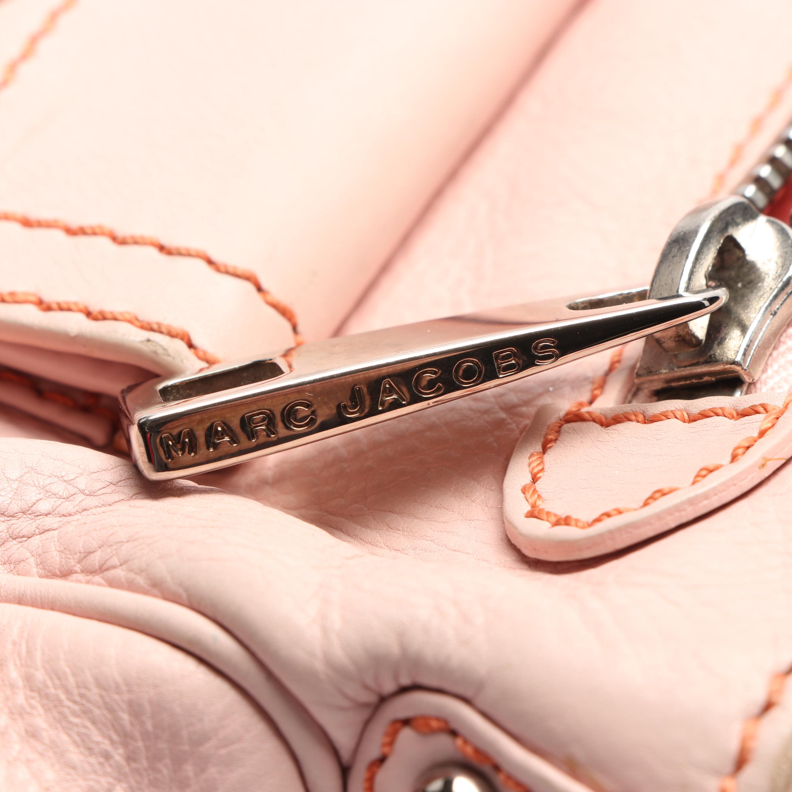 Marc Jacobs Pink Leather Shoulder Bag