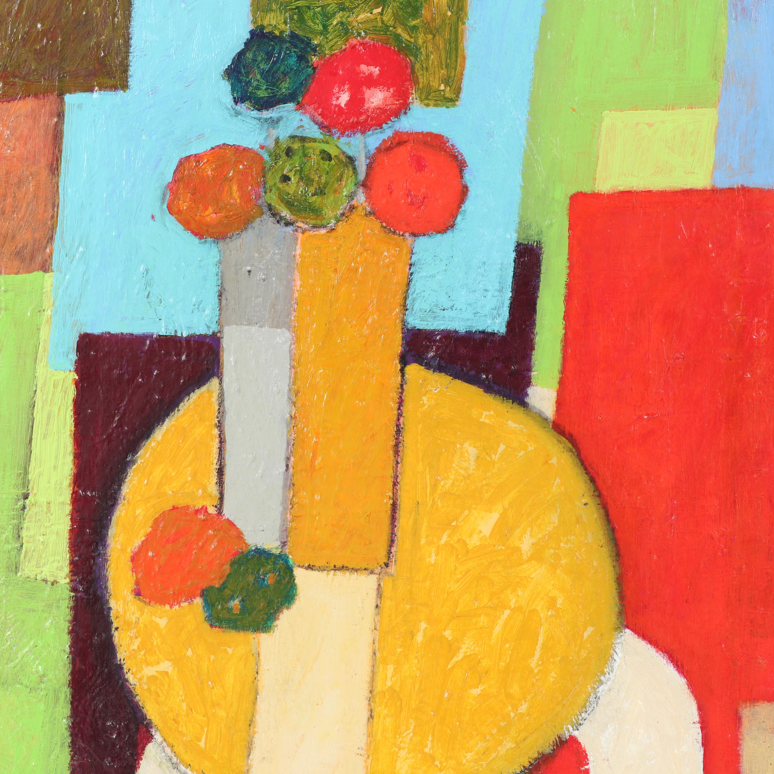 21st Century Abstract Still Life Oil Painting