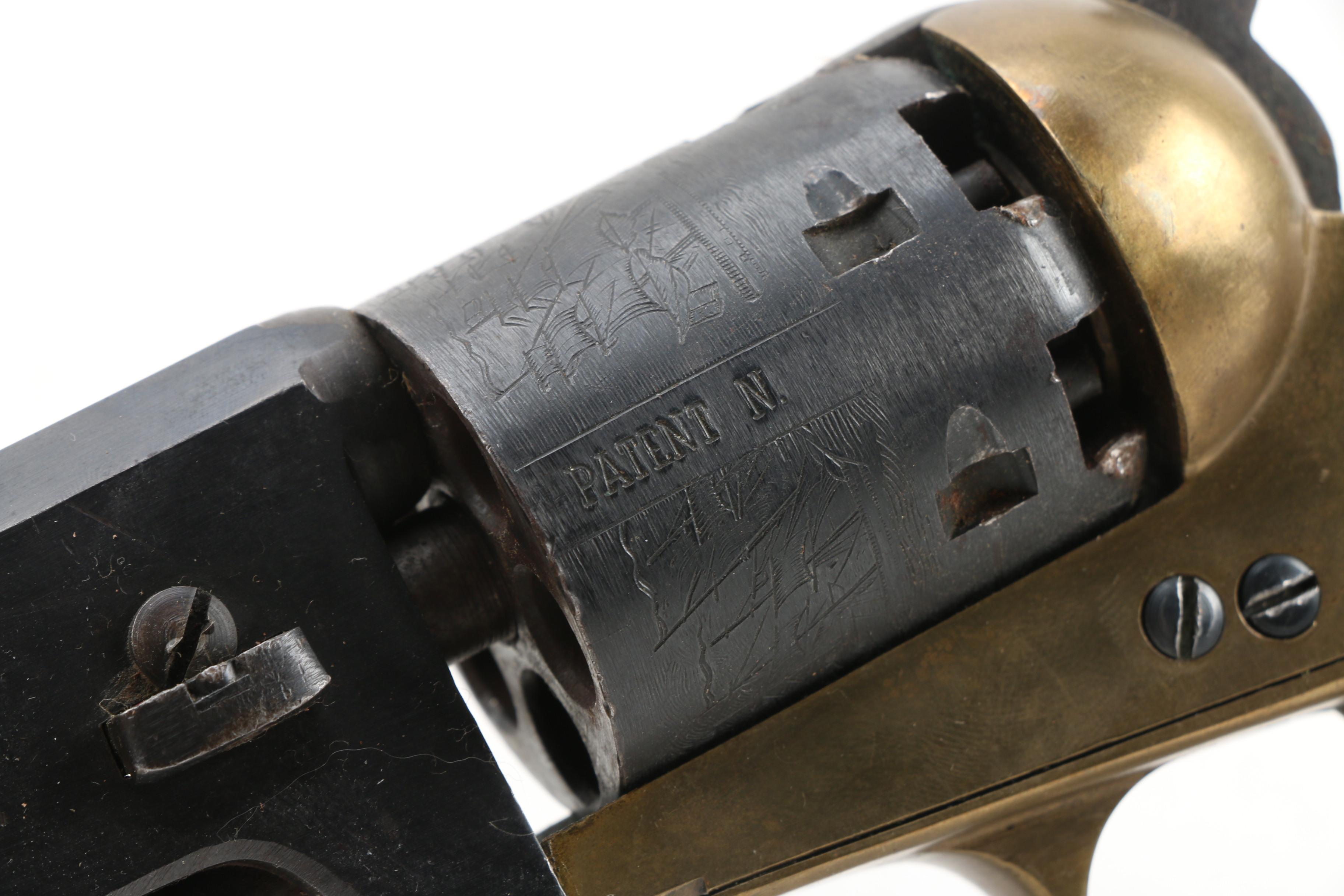 Replica Colt 1851 Navy .36 Caliber Black Powder Revolver with Holster, 1978