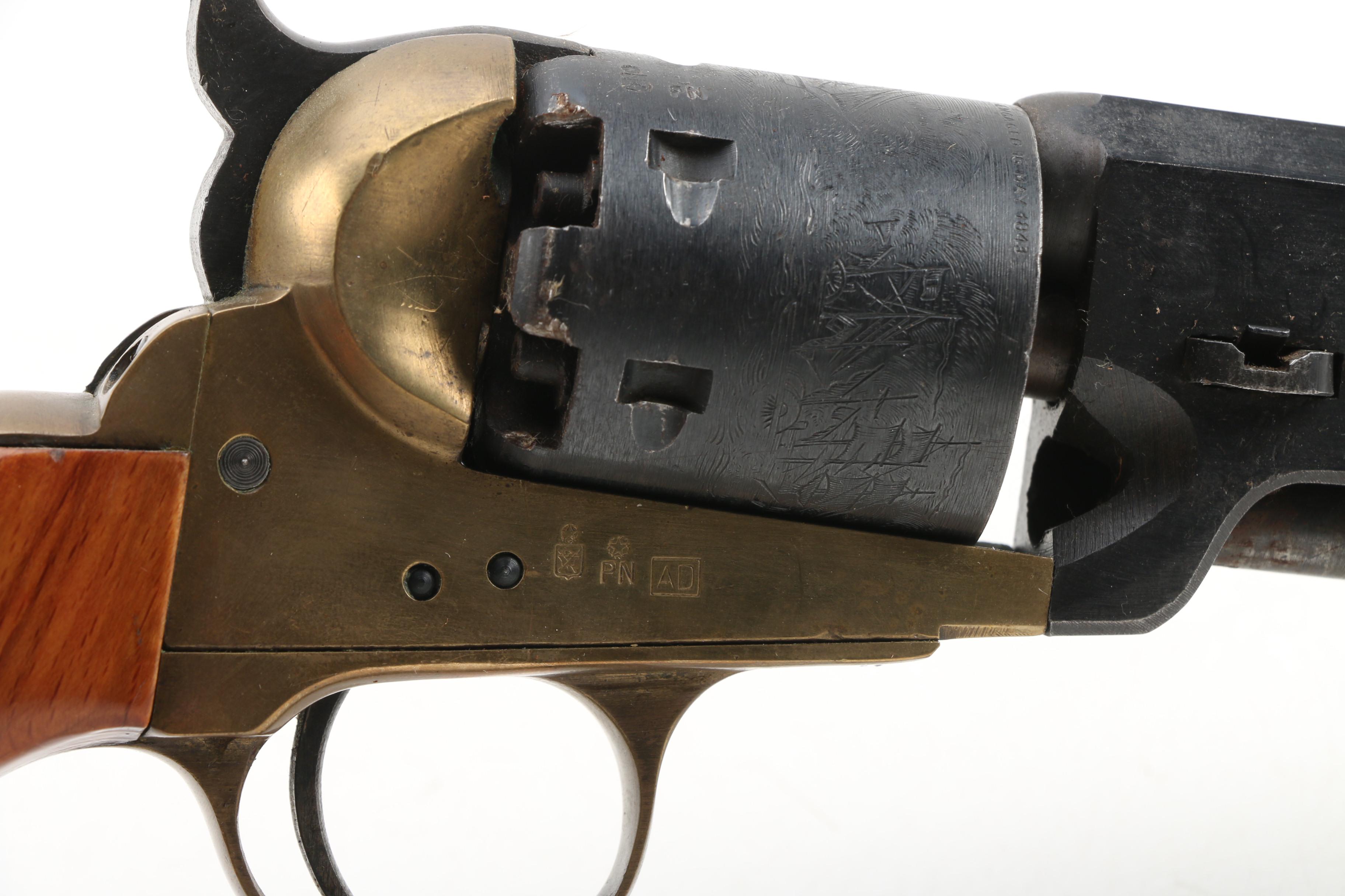 Replica Colt 1851 Navy .36 Caliber Black Powder Revolver with Holster, 1978