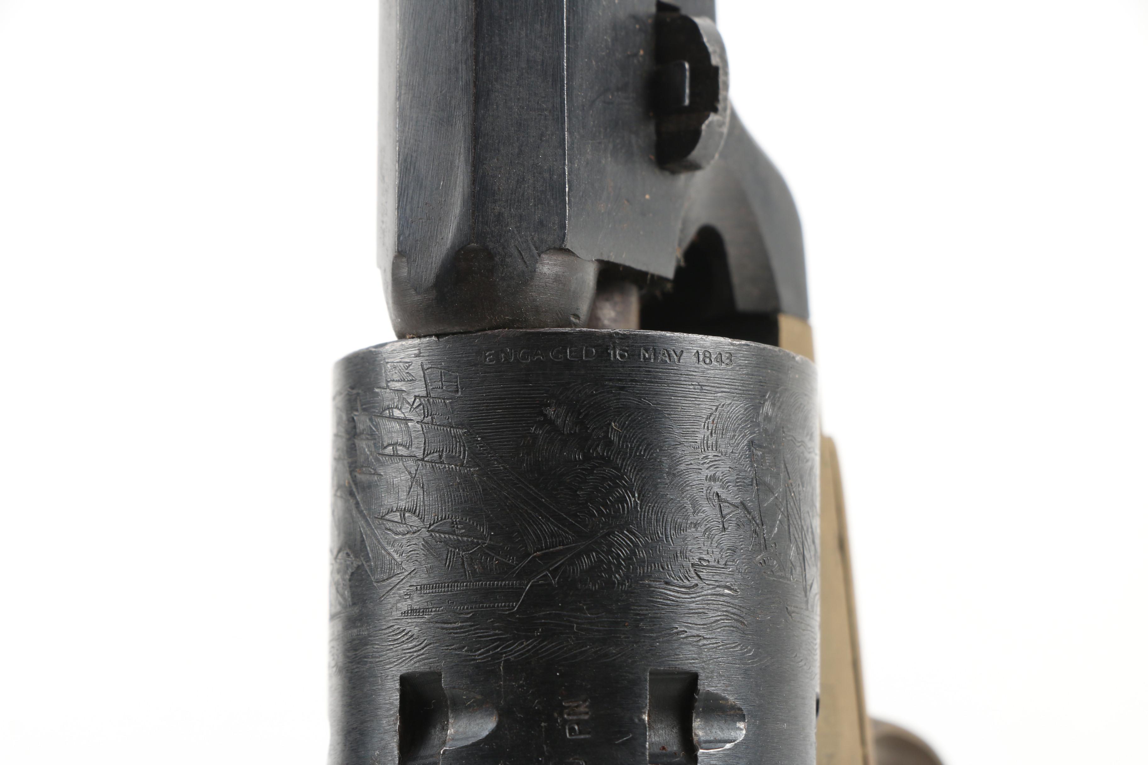 Replica Colt 1851 Navy .36 Caliber Black Powder Revolver with Holster, 1978