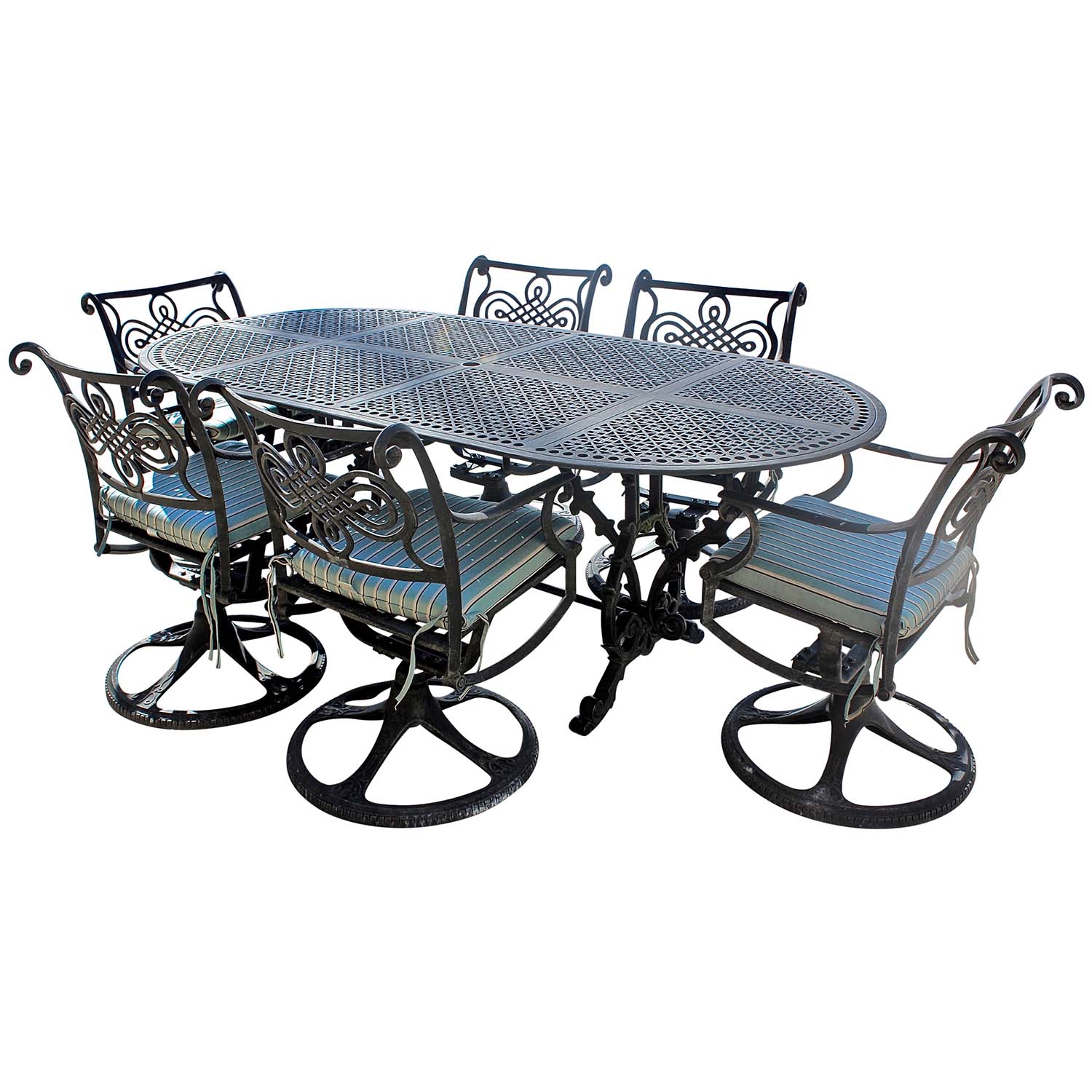 Cast Classics "Monte Cristo" Patio Dining Table and Chairs