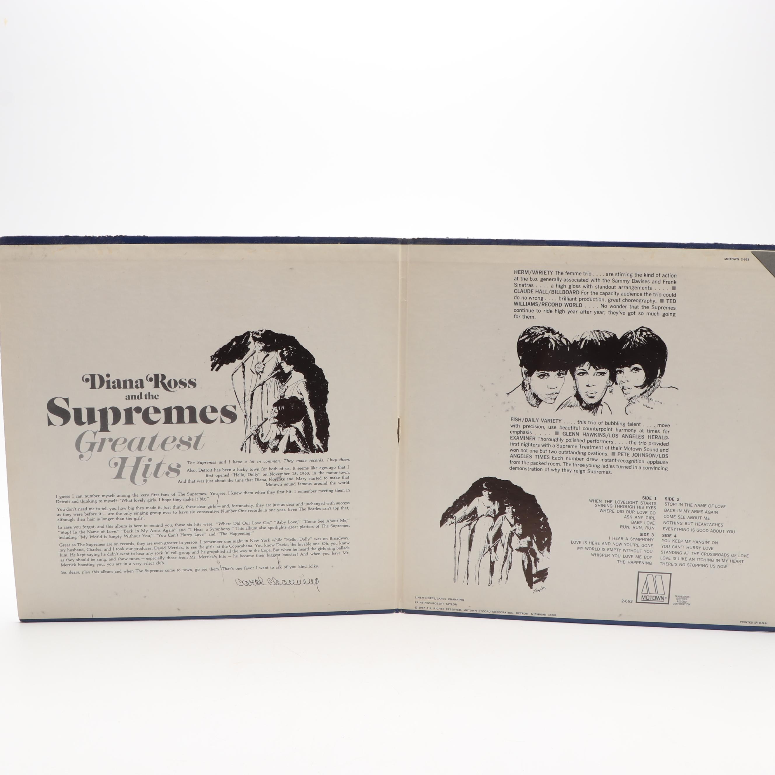 Record ALbums Including Elton John, Liza Minnelli and Village People