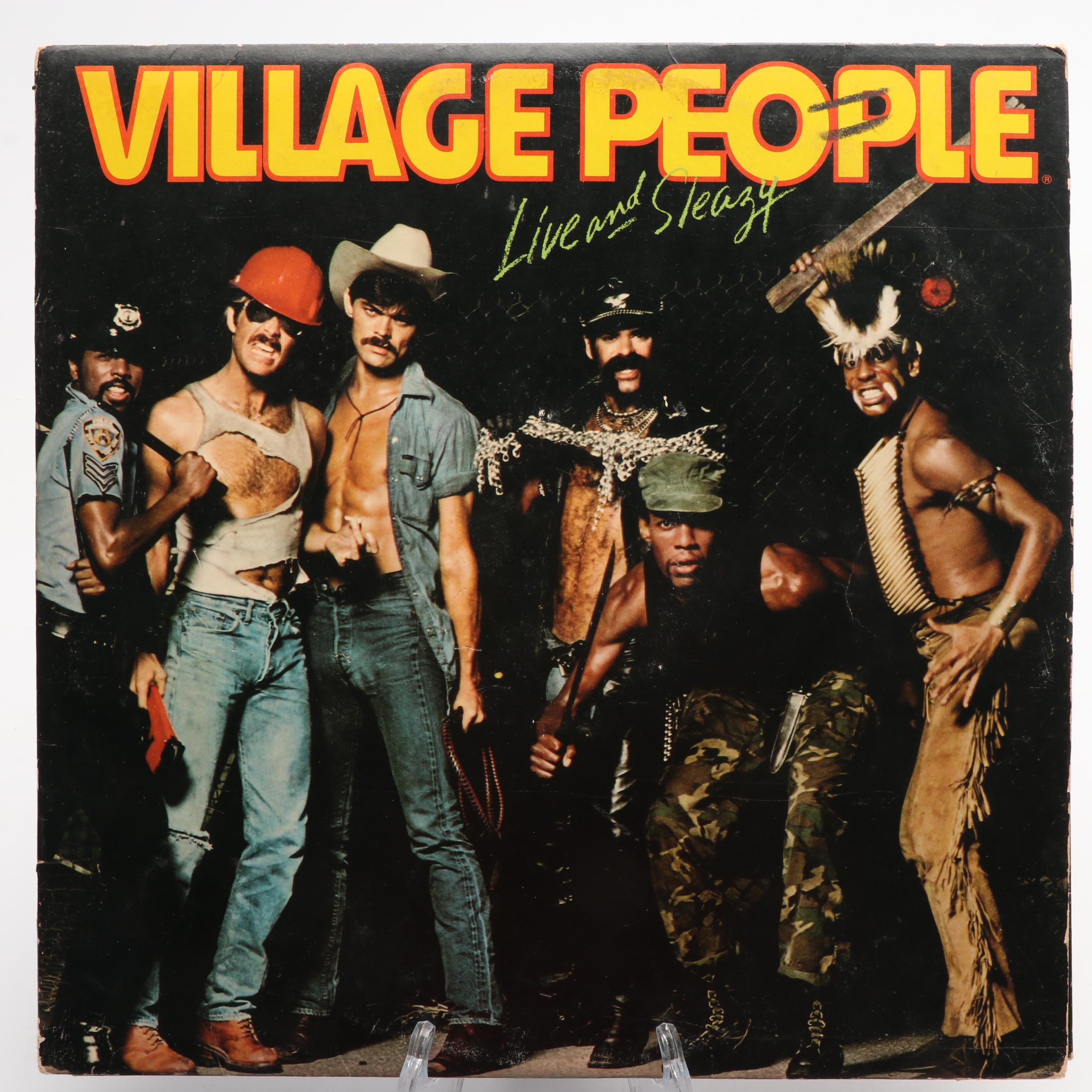 Record ALbums Including Elton John, Liza Minnelli and Village People