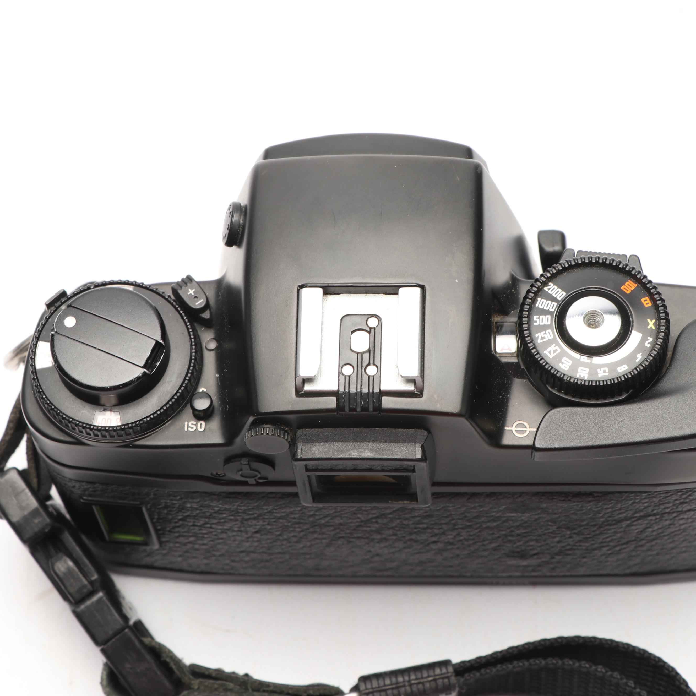 Leica R5 Camera with Tiffen 55mm 812 Lens and Accessories