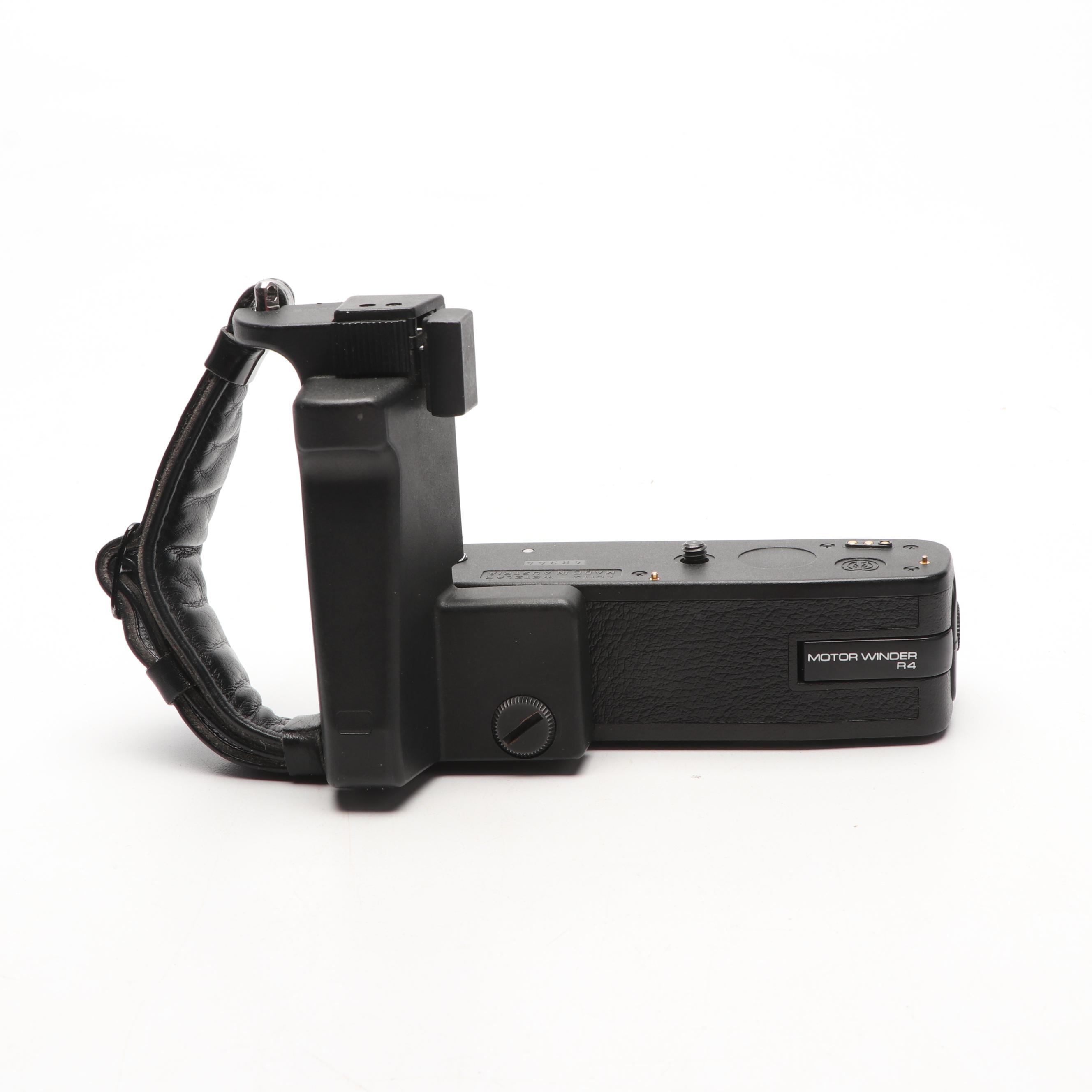 Leica R5 Camera with Tiffen 55mm 812 Lens and Accessories