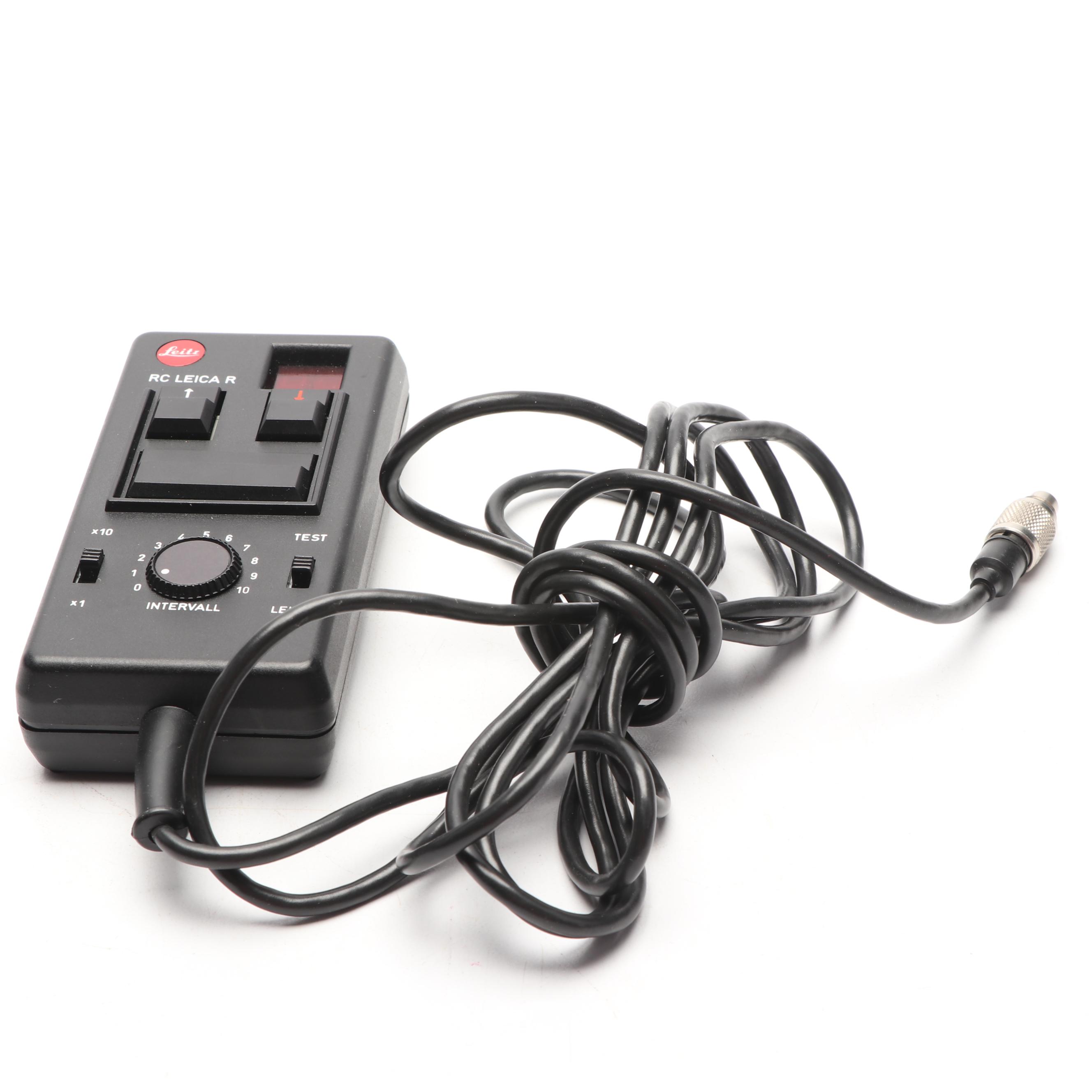 Leica R5 Camera with Tiffen 55mm 812 Lens and Accessories