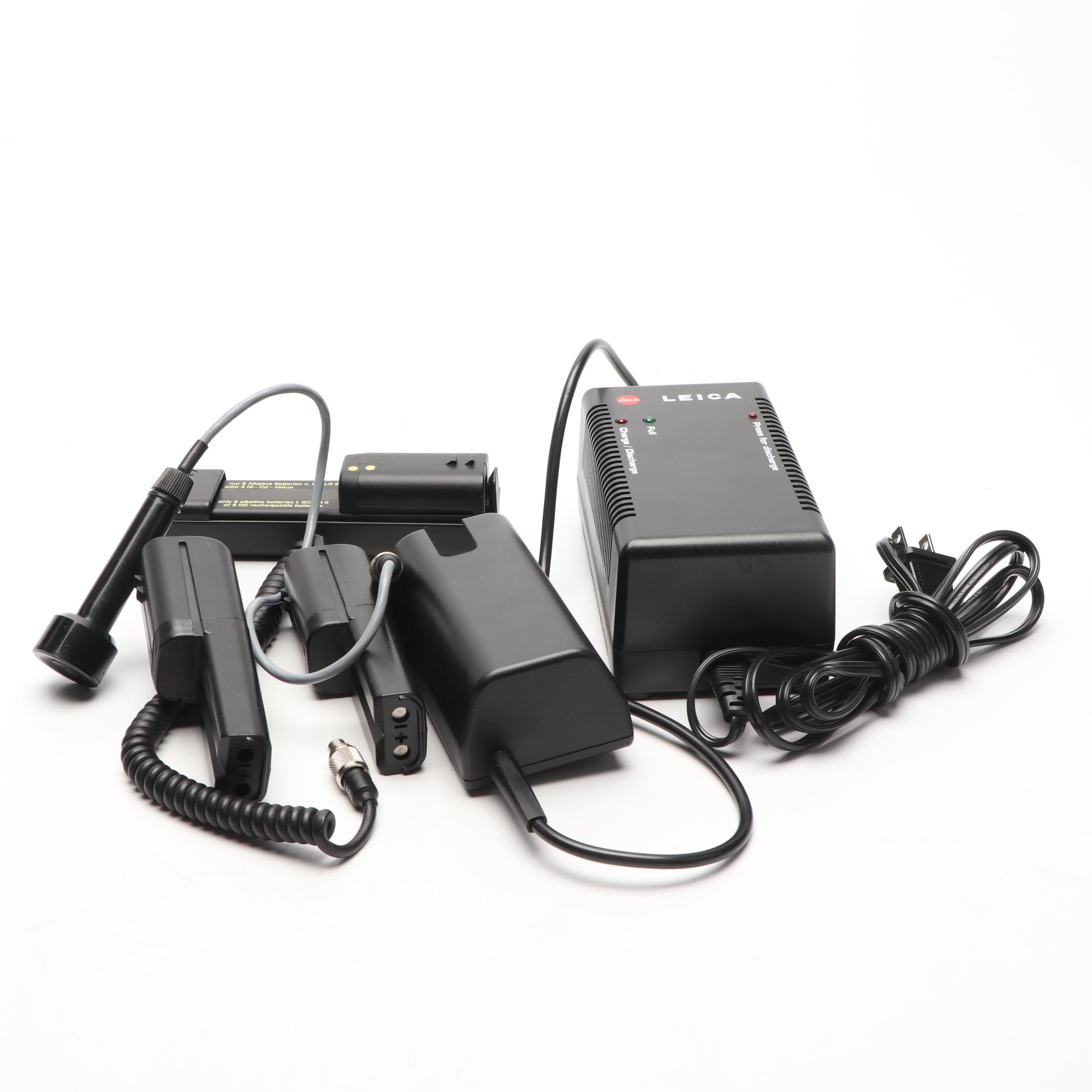 Leica R5 Camera with Tiffen 55mm 812 Lens and Accessories