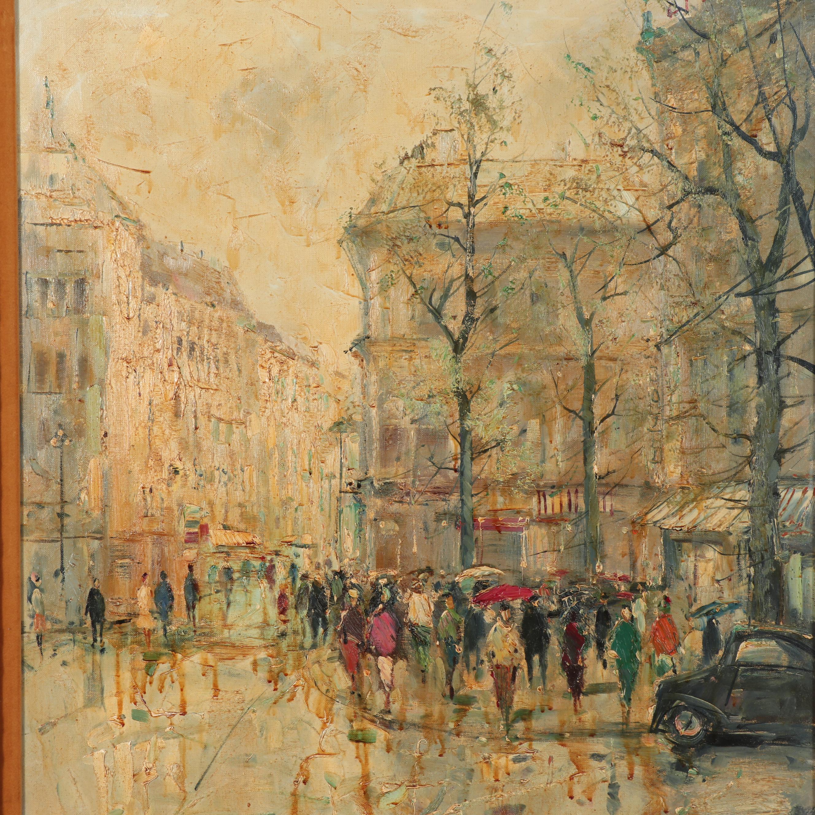 Ingfried Paul Henze Morro Oil Painting "Paris"
