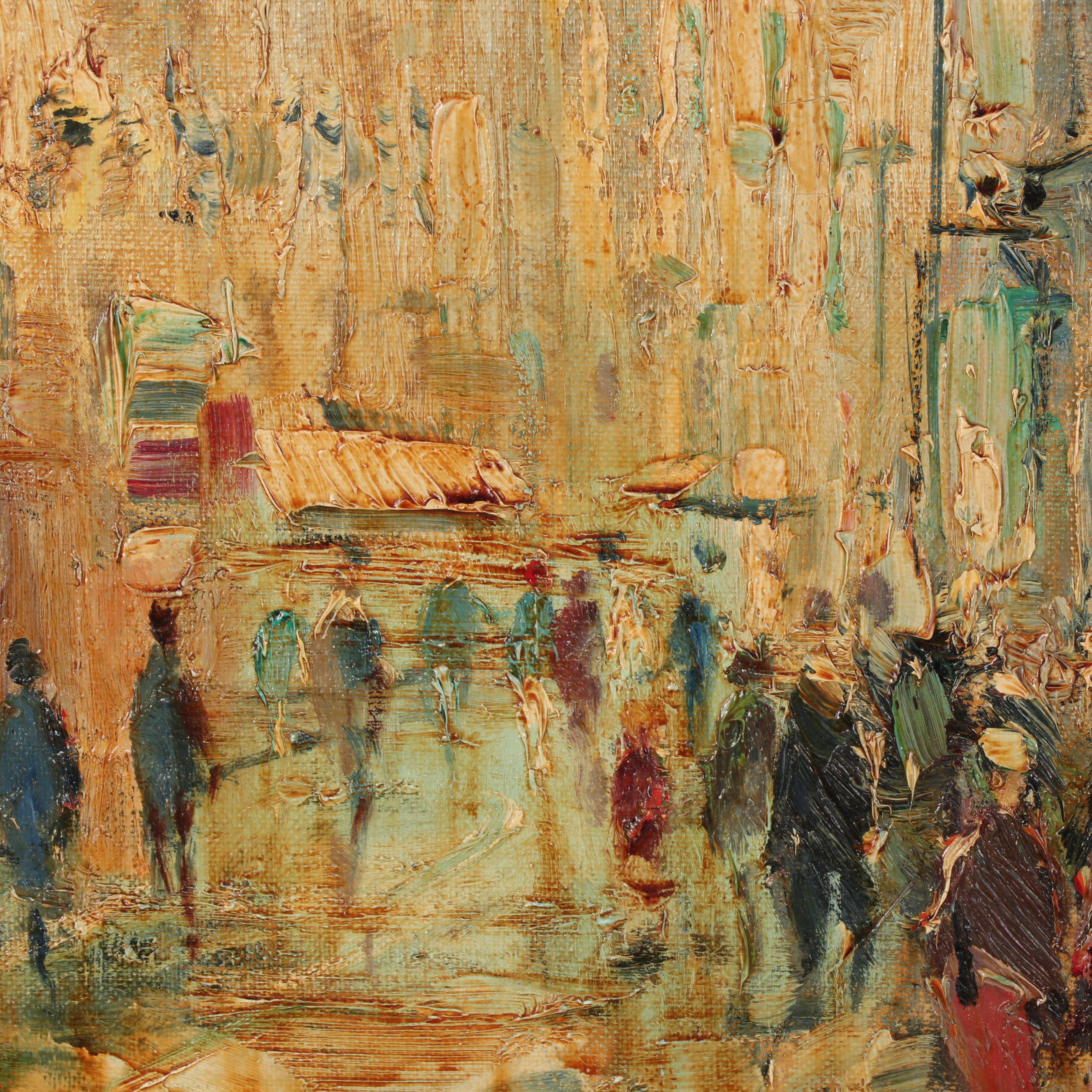 Ingfried Paul Henze Morro Oil Painting "Paris"