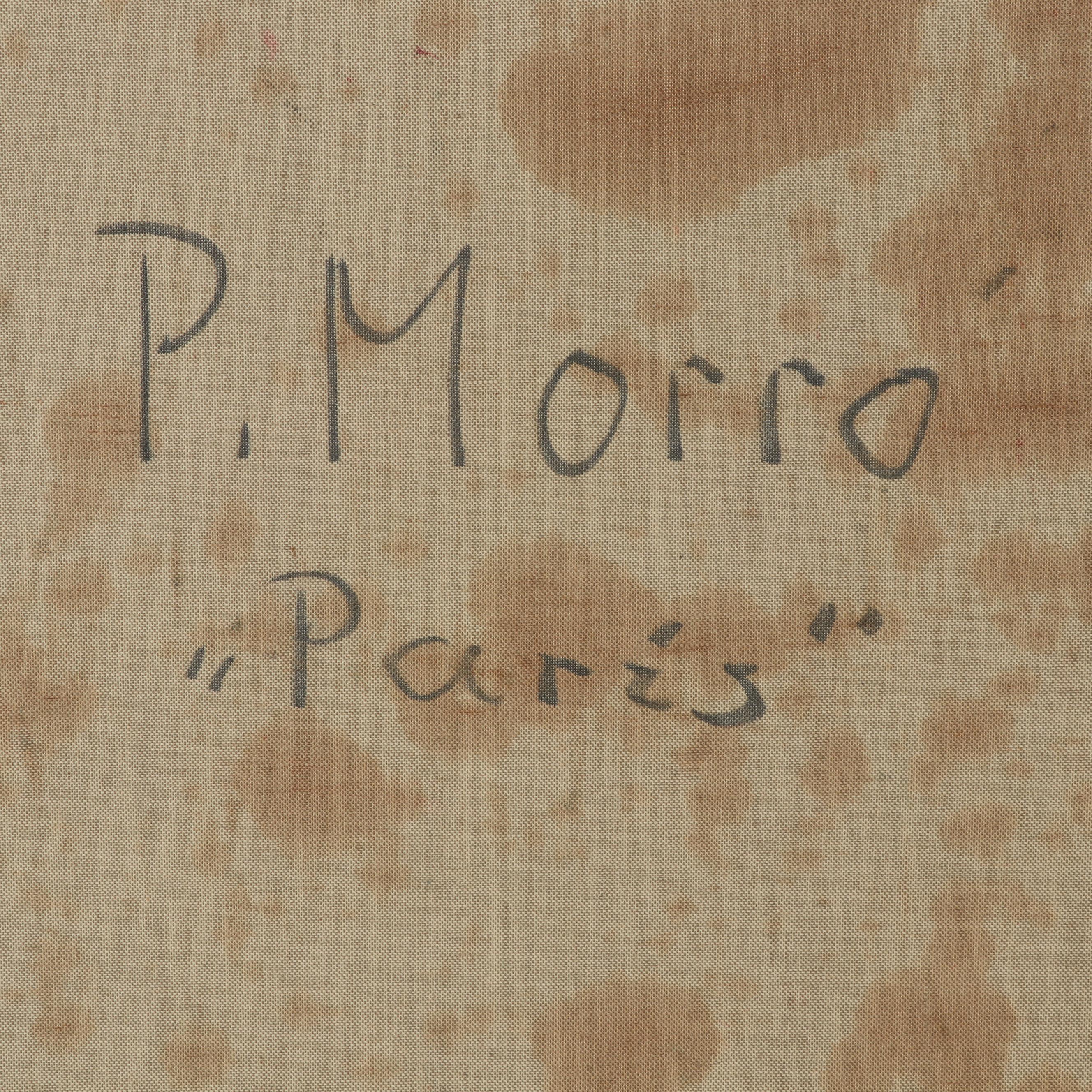 Ingfried Paul Henze Morro Oil Painting "Paris"