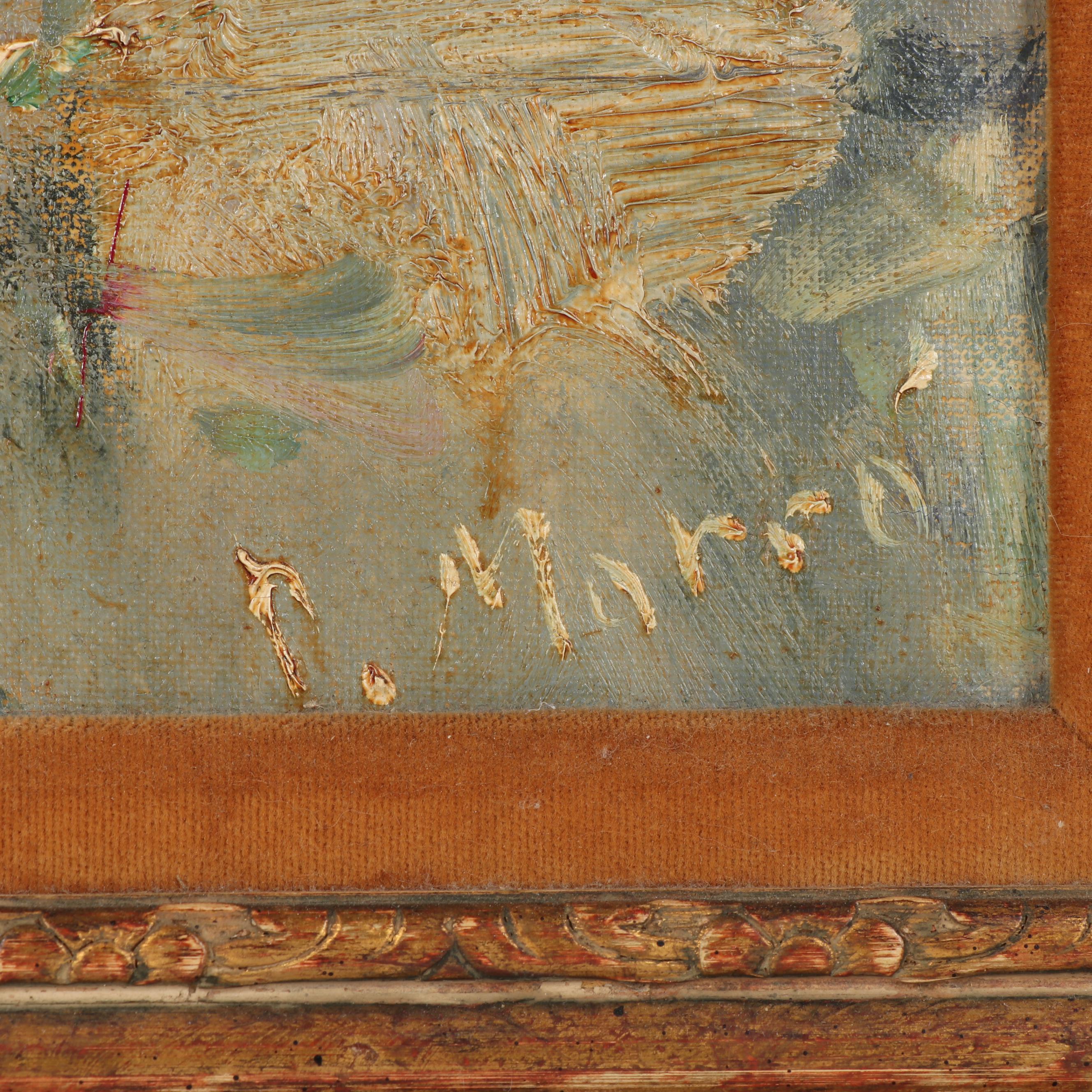 Ingfried Paul Henze Morro Oil Painting "Paris"