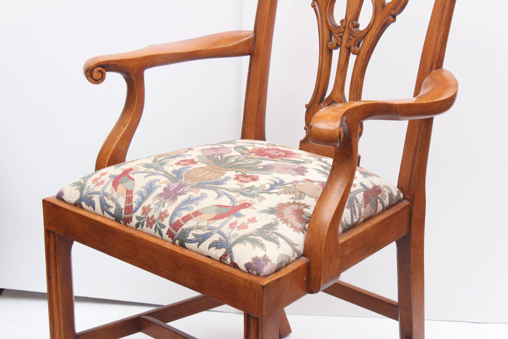 Ardley Hall Hand-Crafted Wooden Dining Chairs, Contemporary