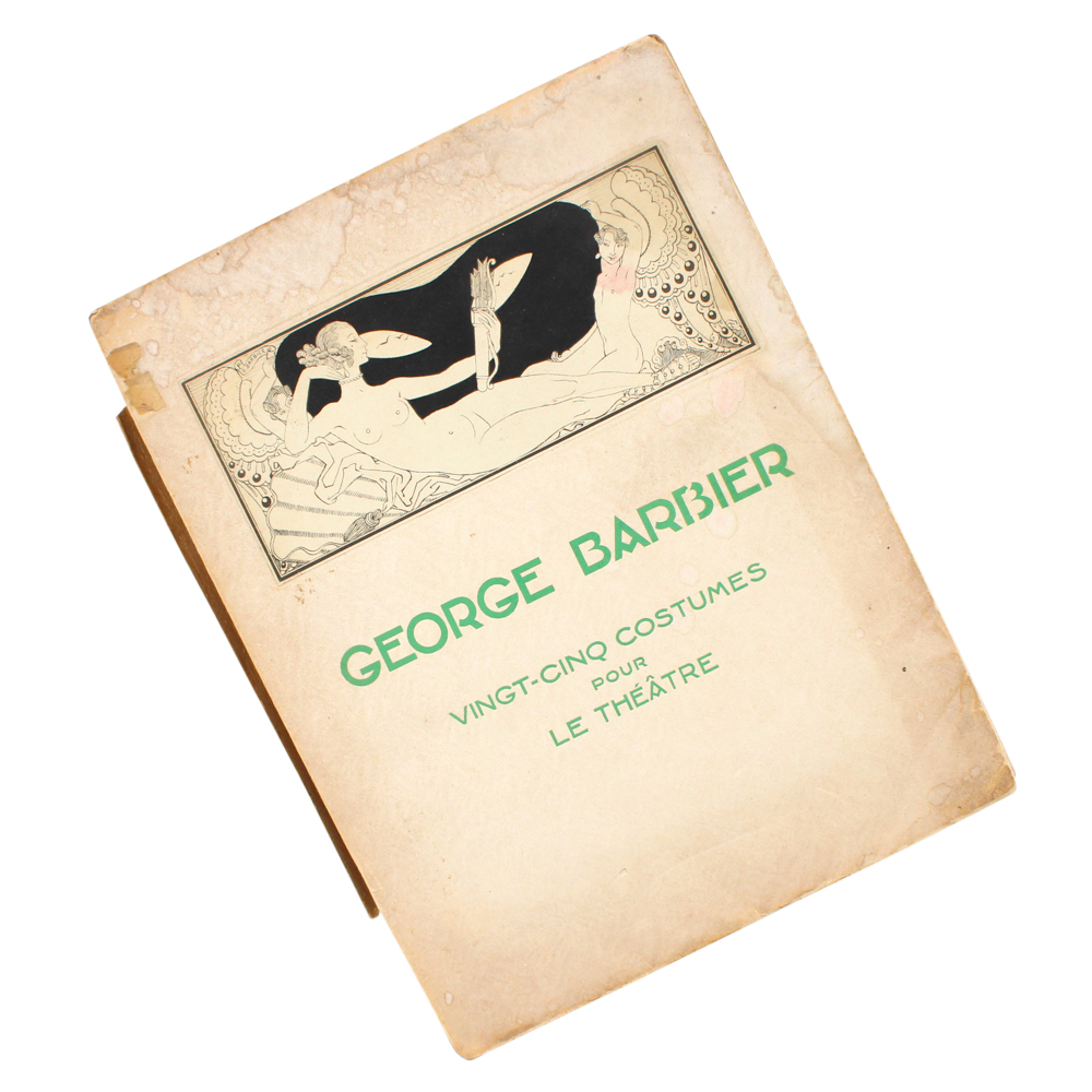 1927 Limited Edition George Barbier "Vingt-Cinq Costumes Pour Le Theatre"
