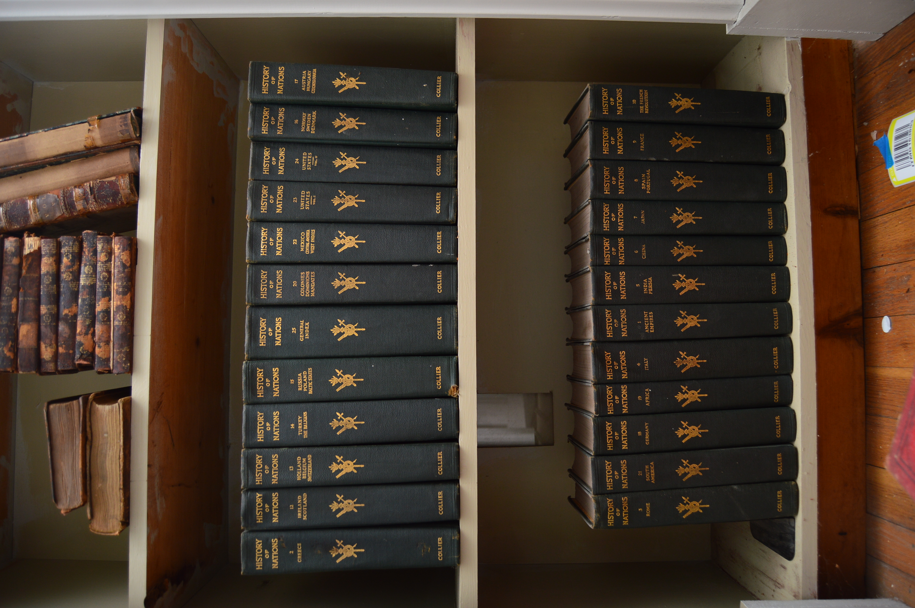 Collier's "History of Nations" 24-Volume Set