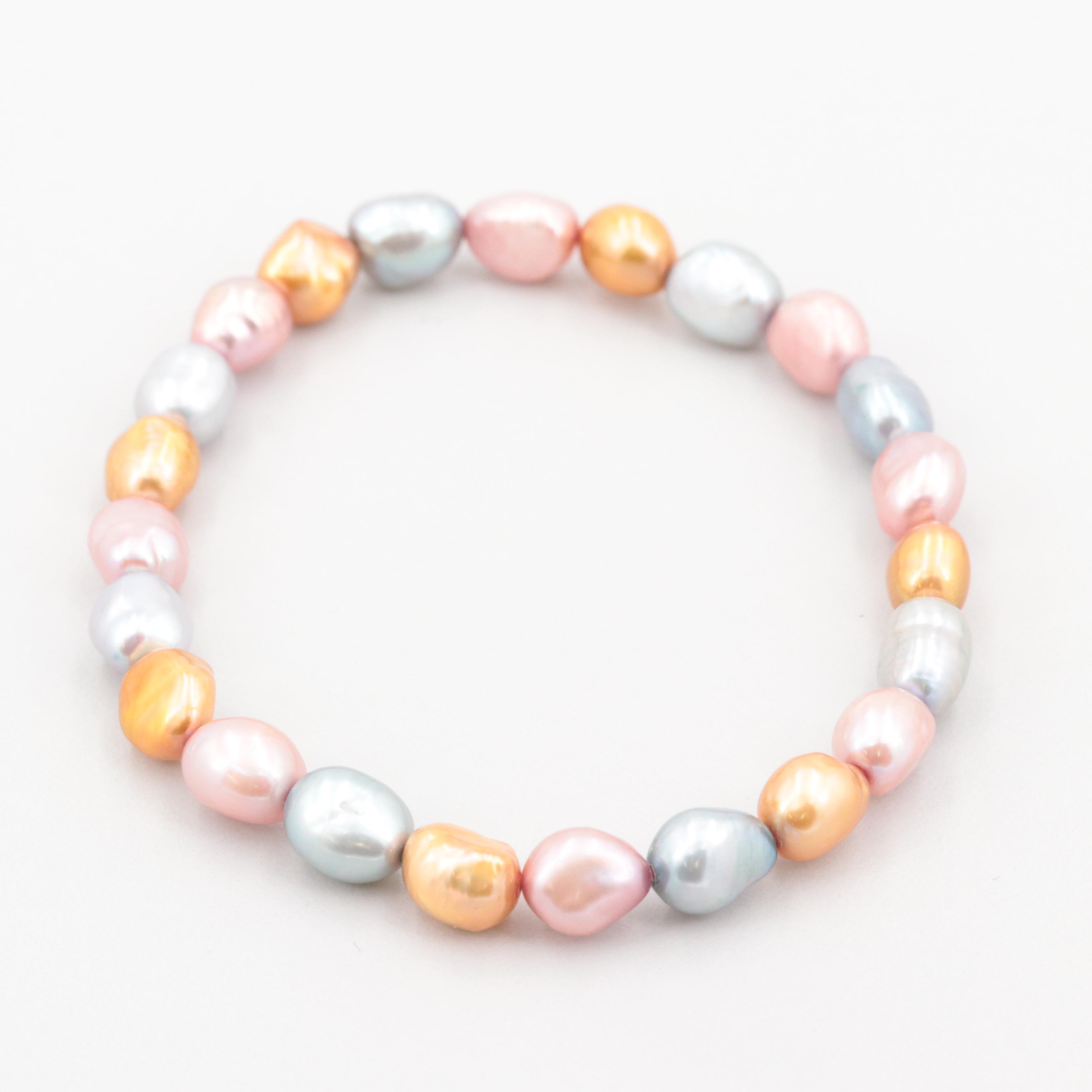 Cultured Pearl Expandable Bracelets