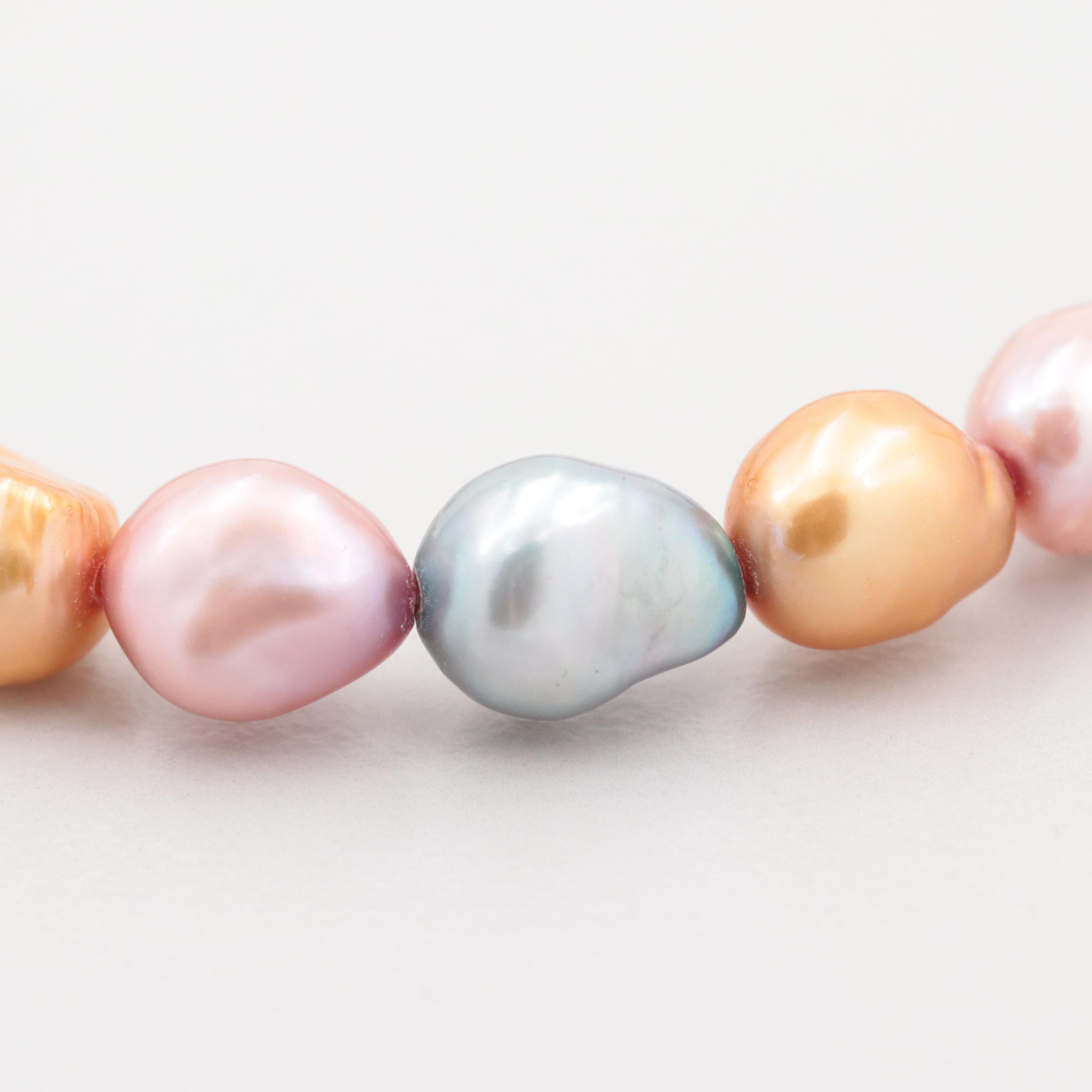 Cultured Pearl Expandable Bracelets