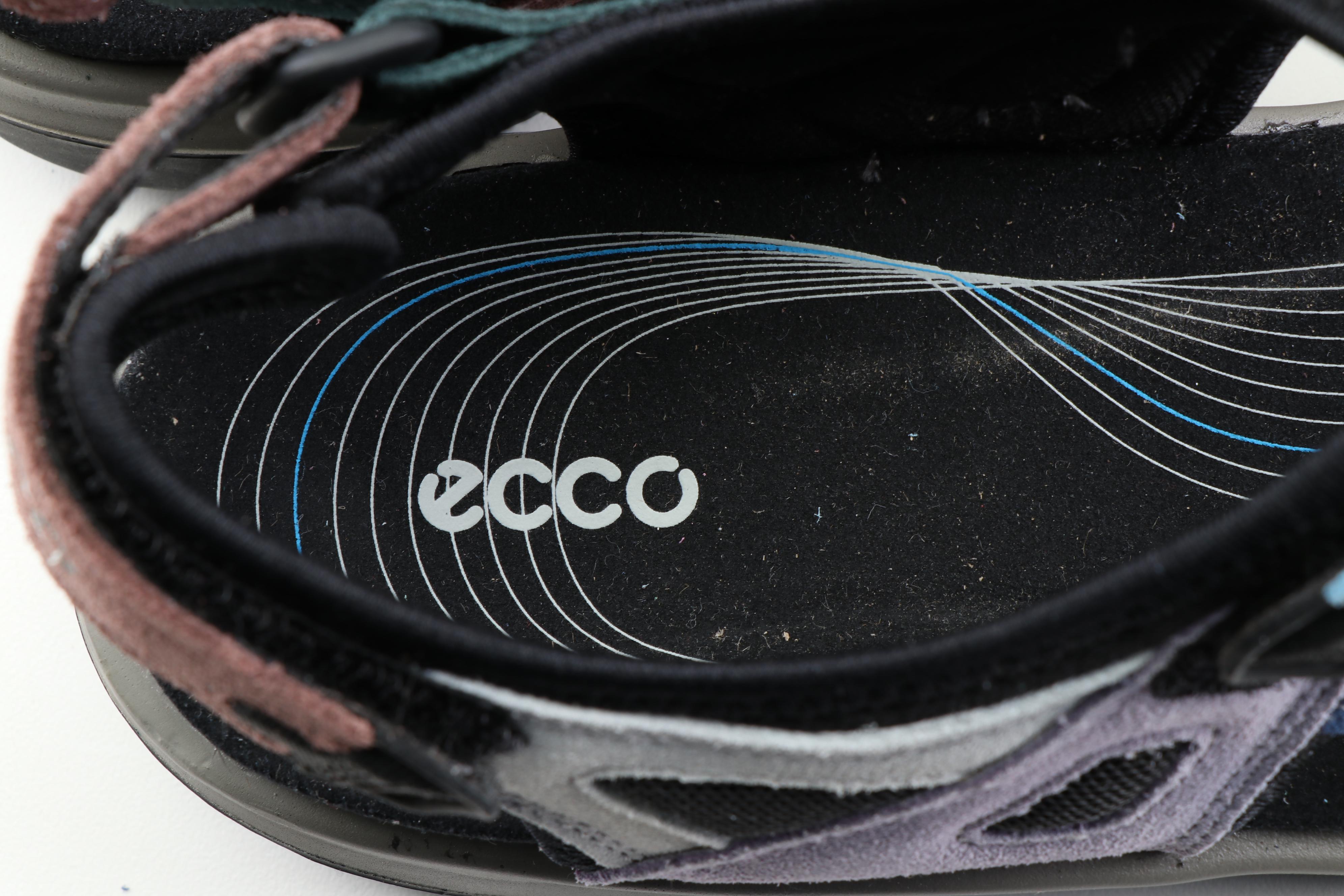 ECCO Sport Offroad Multicolor Suede Sandals