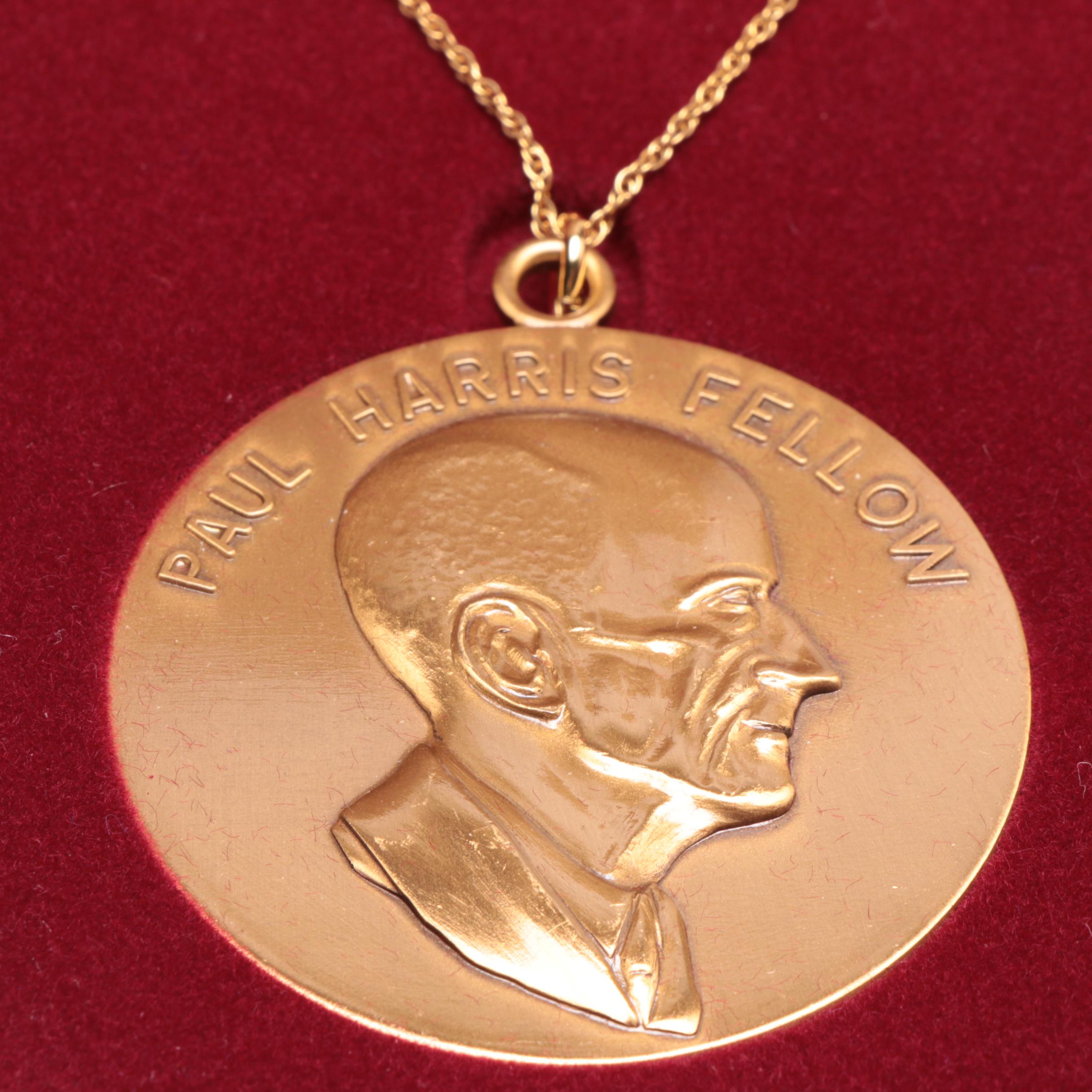 Two Paul Harris Rotary Fellowship Awards from Jim and Pat Host Collection