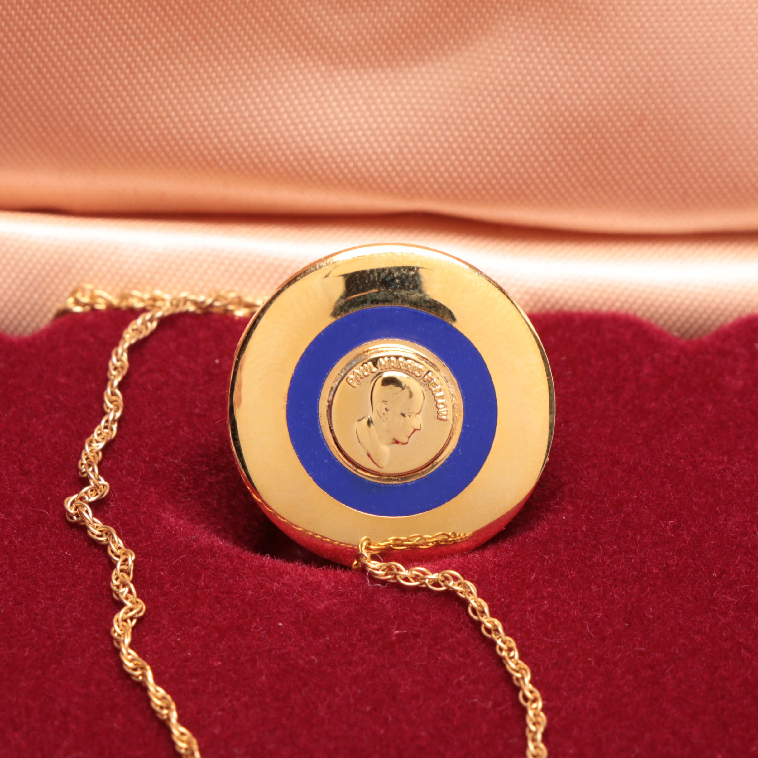 Two Paul Harris Rotary Fellowship Awards from Jim and Pat Host Collection