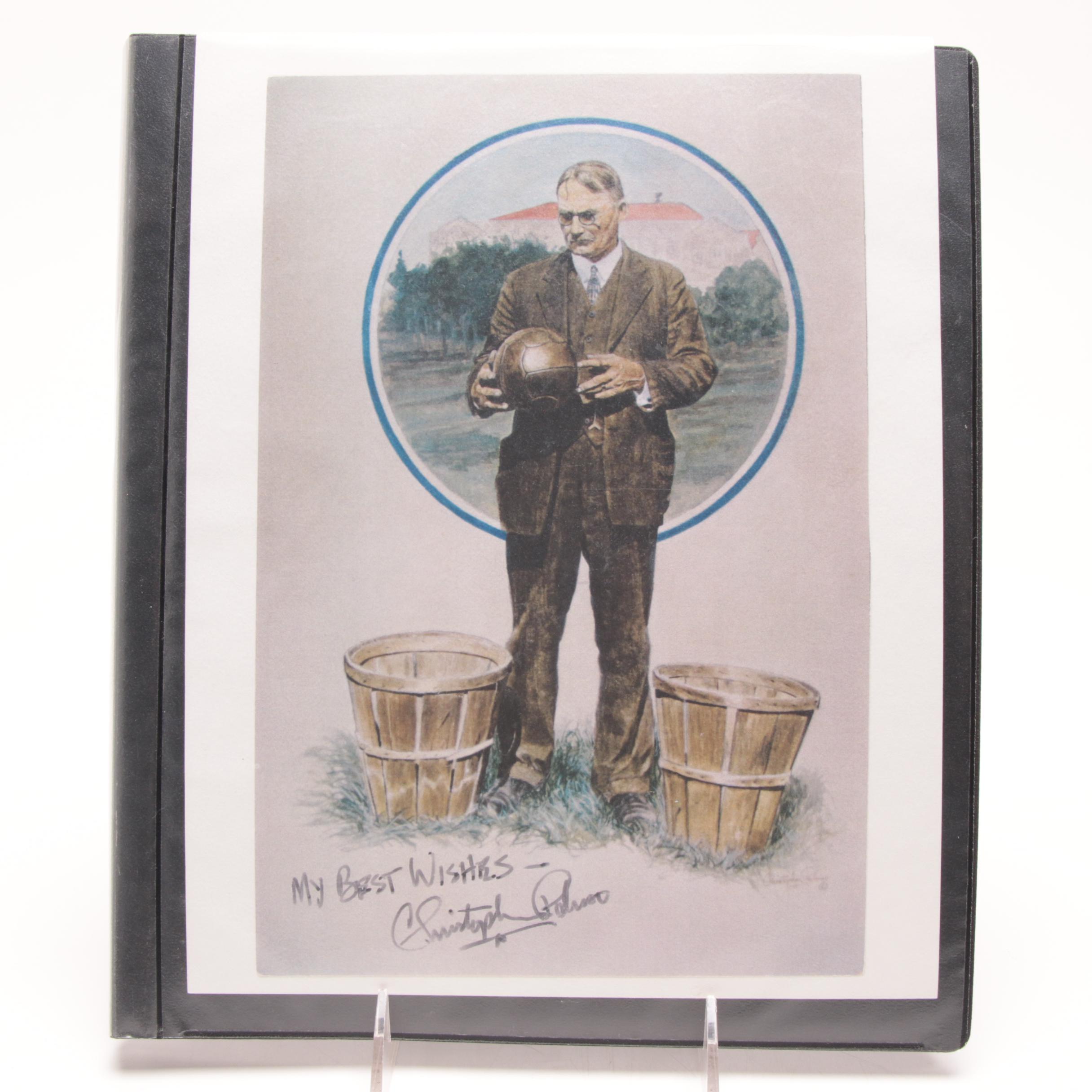 Selection of Sports Media Including Three Signed Books