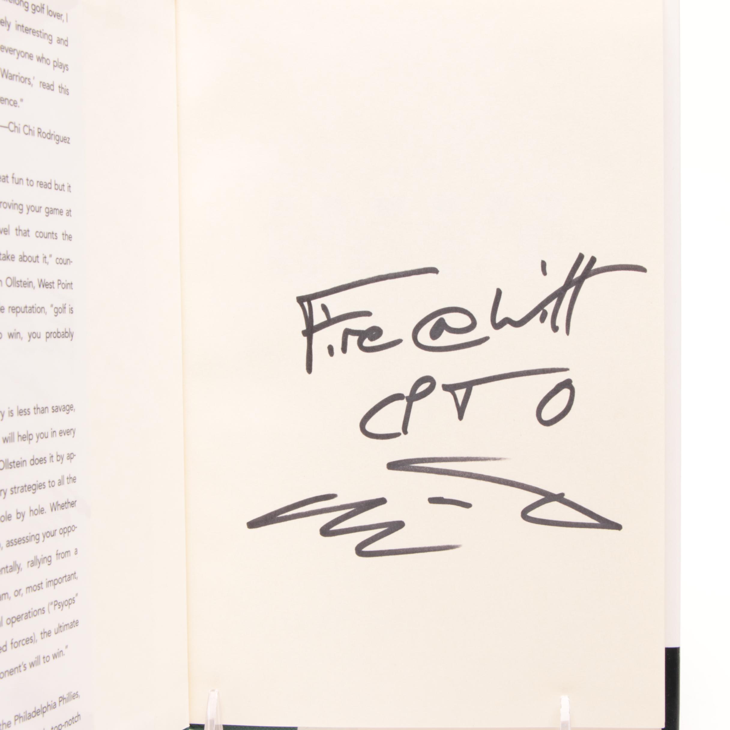 Selection of Sports Media Including Three Signed Books