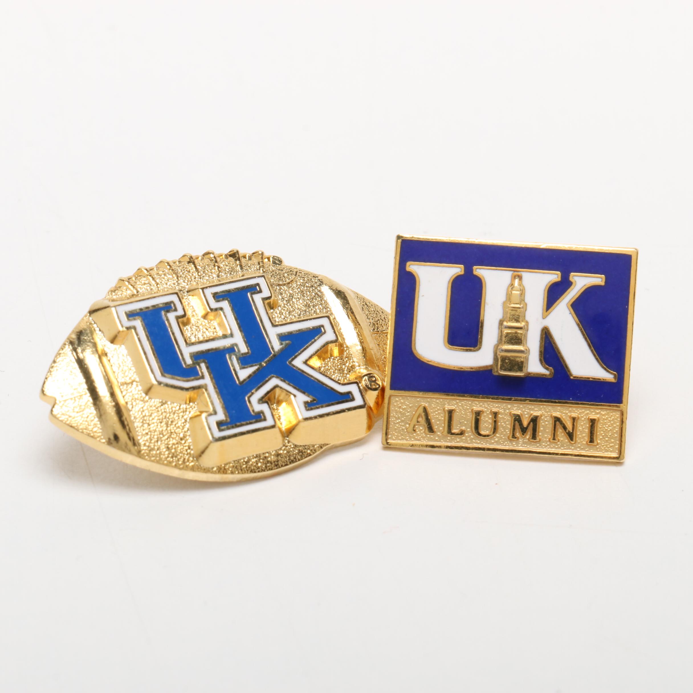1990s-2000s University of Kentucky and NCAA Football Pins