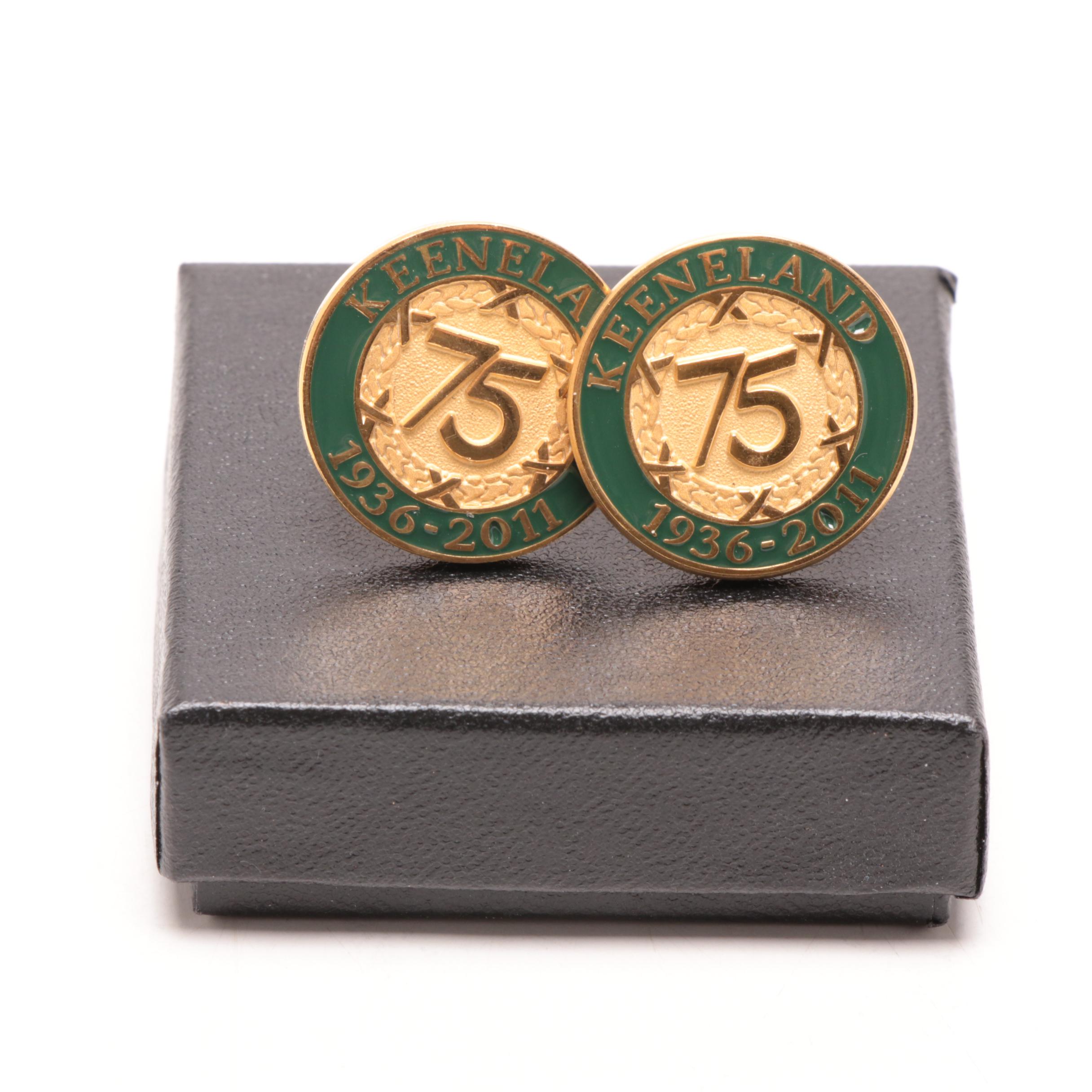 1990s-2000s Keeneland Race Track "Lady Charm Pins" from Host Collection