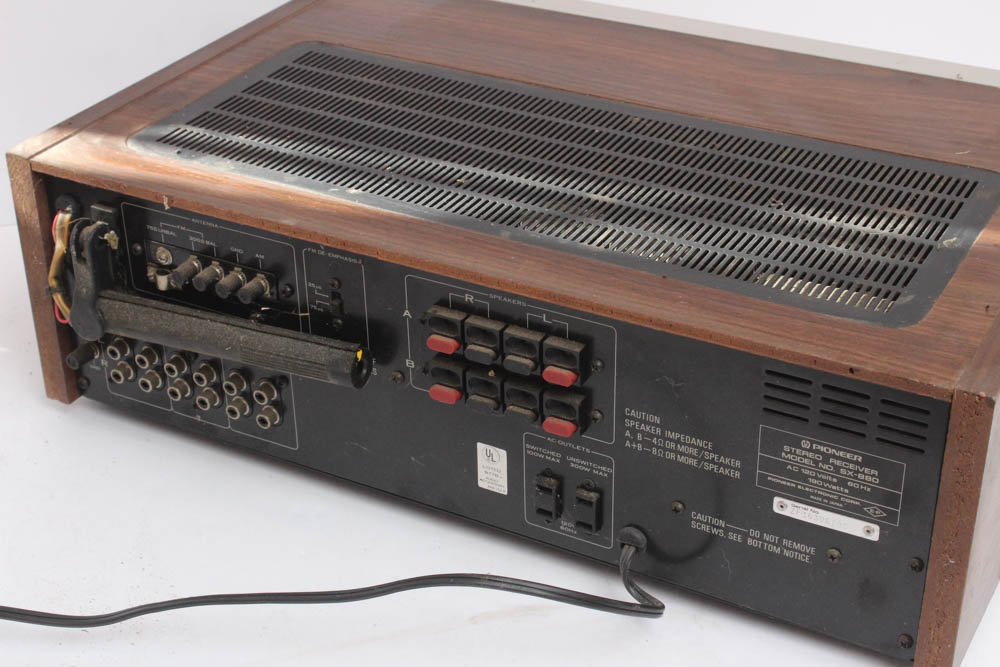 Vintage Pioneer Stereo Receiver SX-880