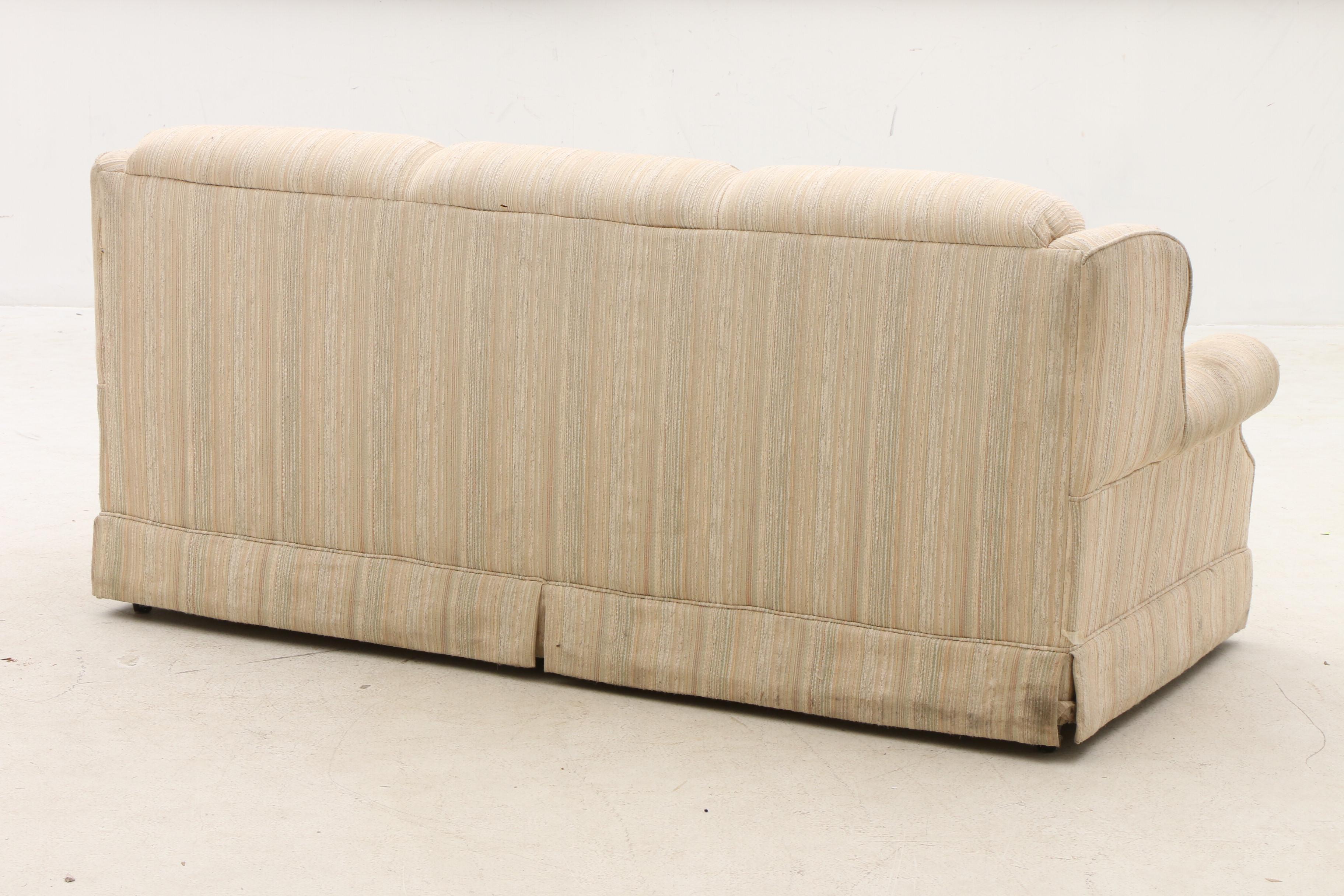 Padded and Rolled Arm Vintage Sofa From "The Old Man & The Gun"