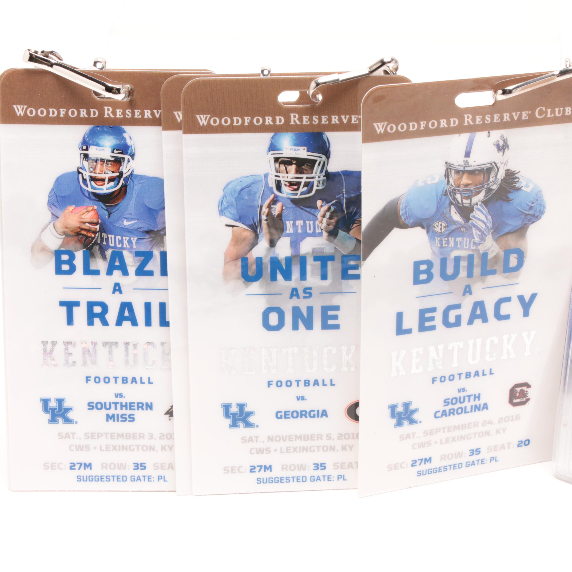 Allotment Final Four and University of Kentucky Football Passes Lanyards