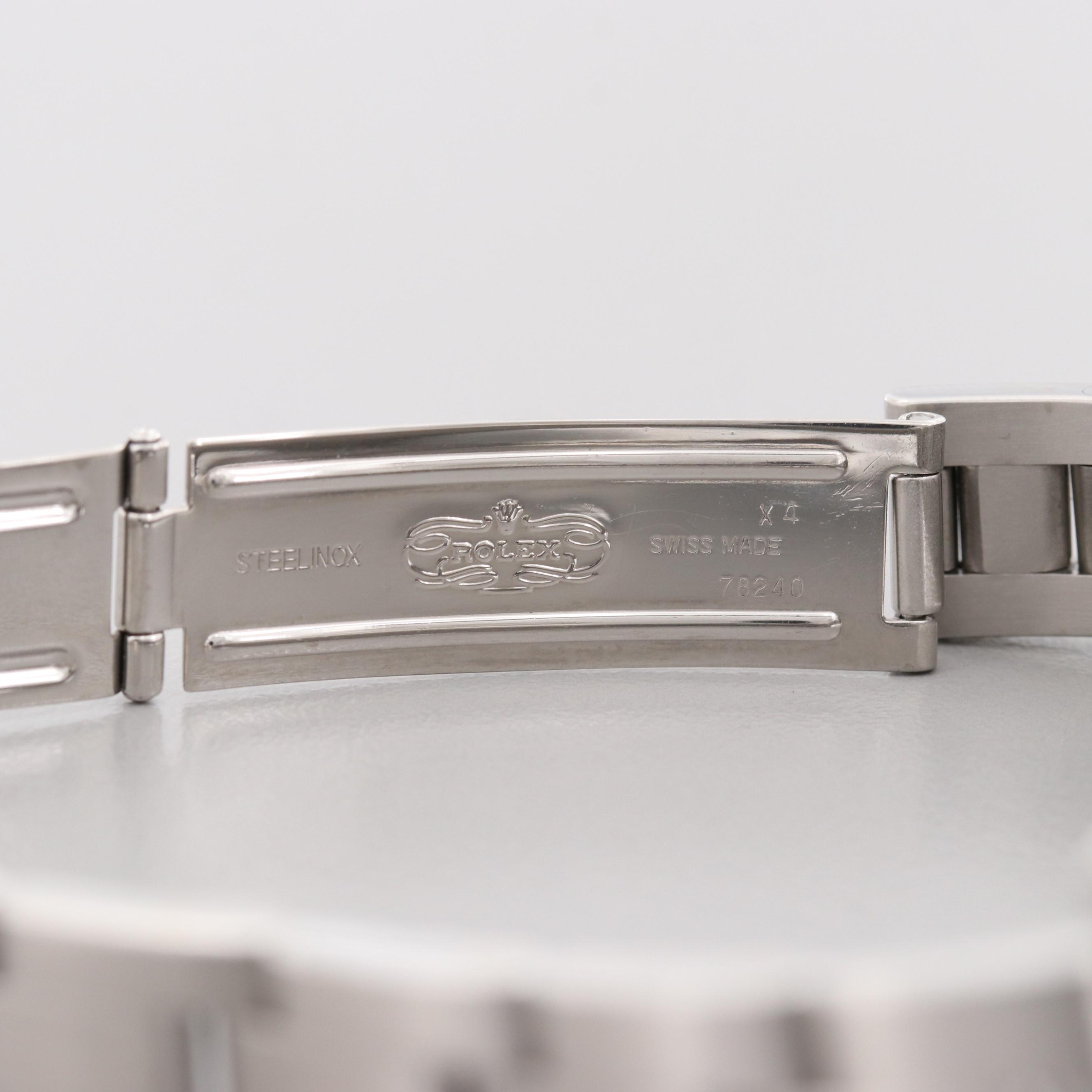 Rolex Datejust Stainless Steel Diamond Automatic Watch, 1987