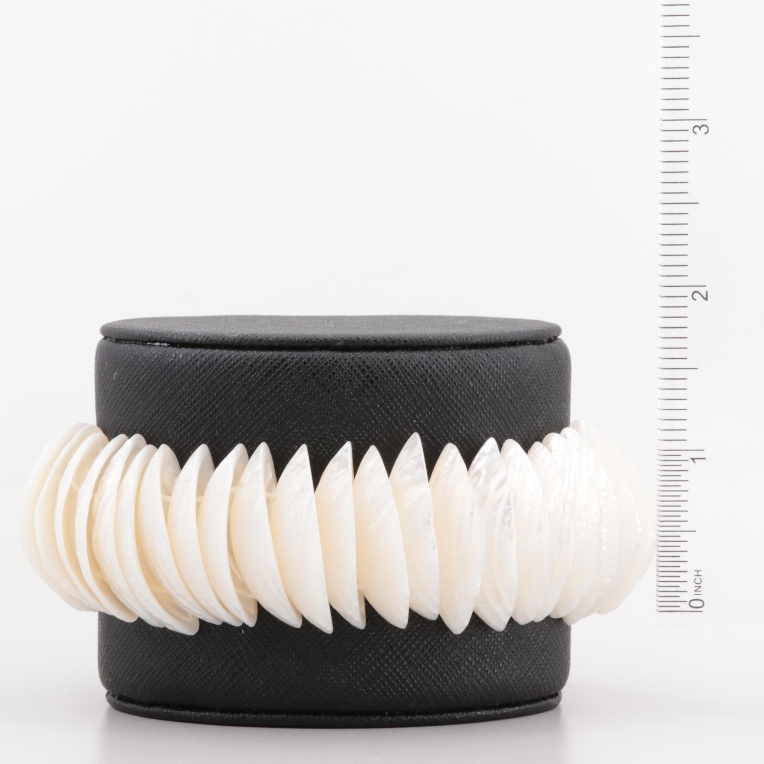 Expandable Shell Bracelet