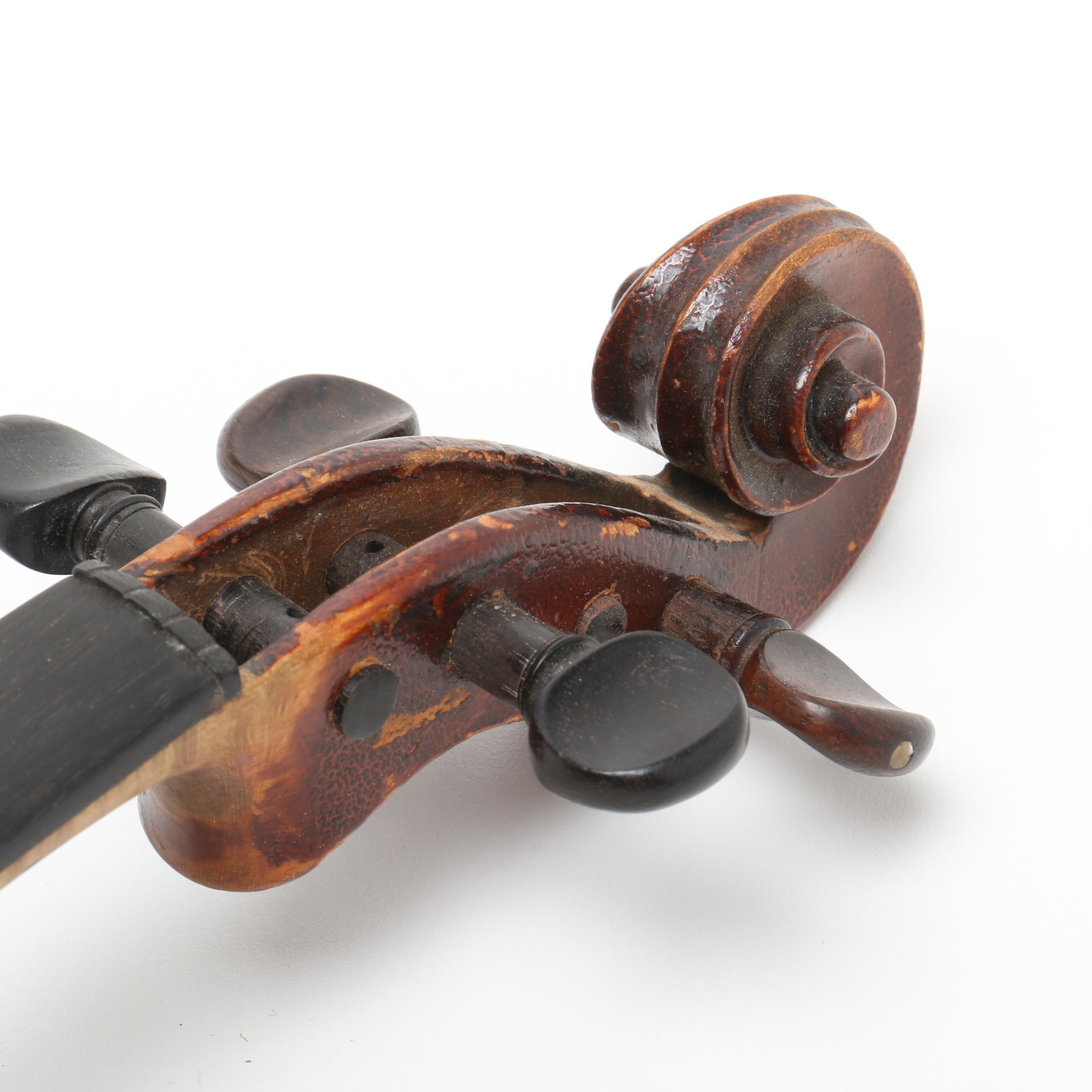 1904 Robert Glier Rudolf Wurlitzer Violin and Dodd Bow