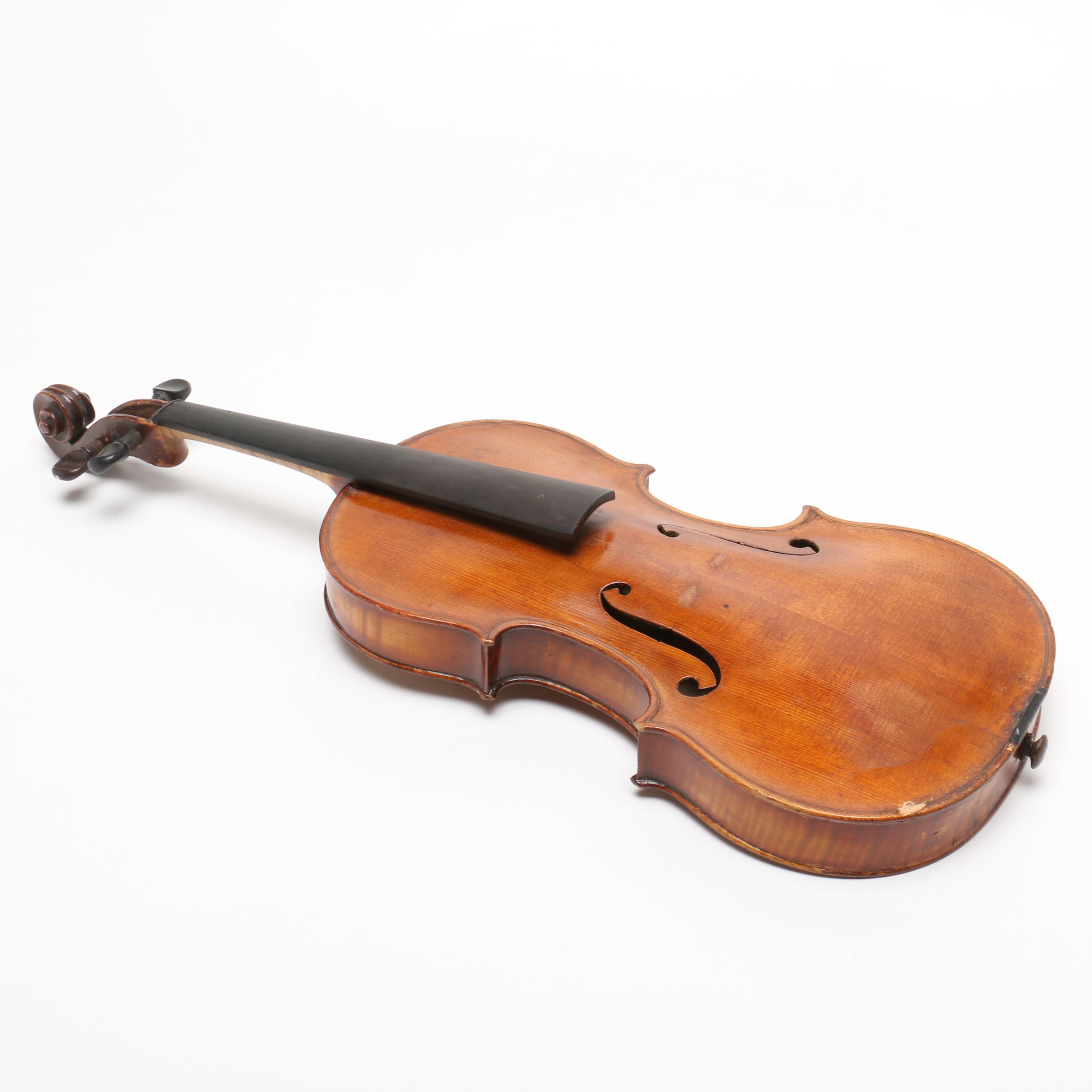1904 Robert Glier Rudolf Wurlitzer Violin and Dodd Bow