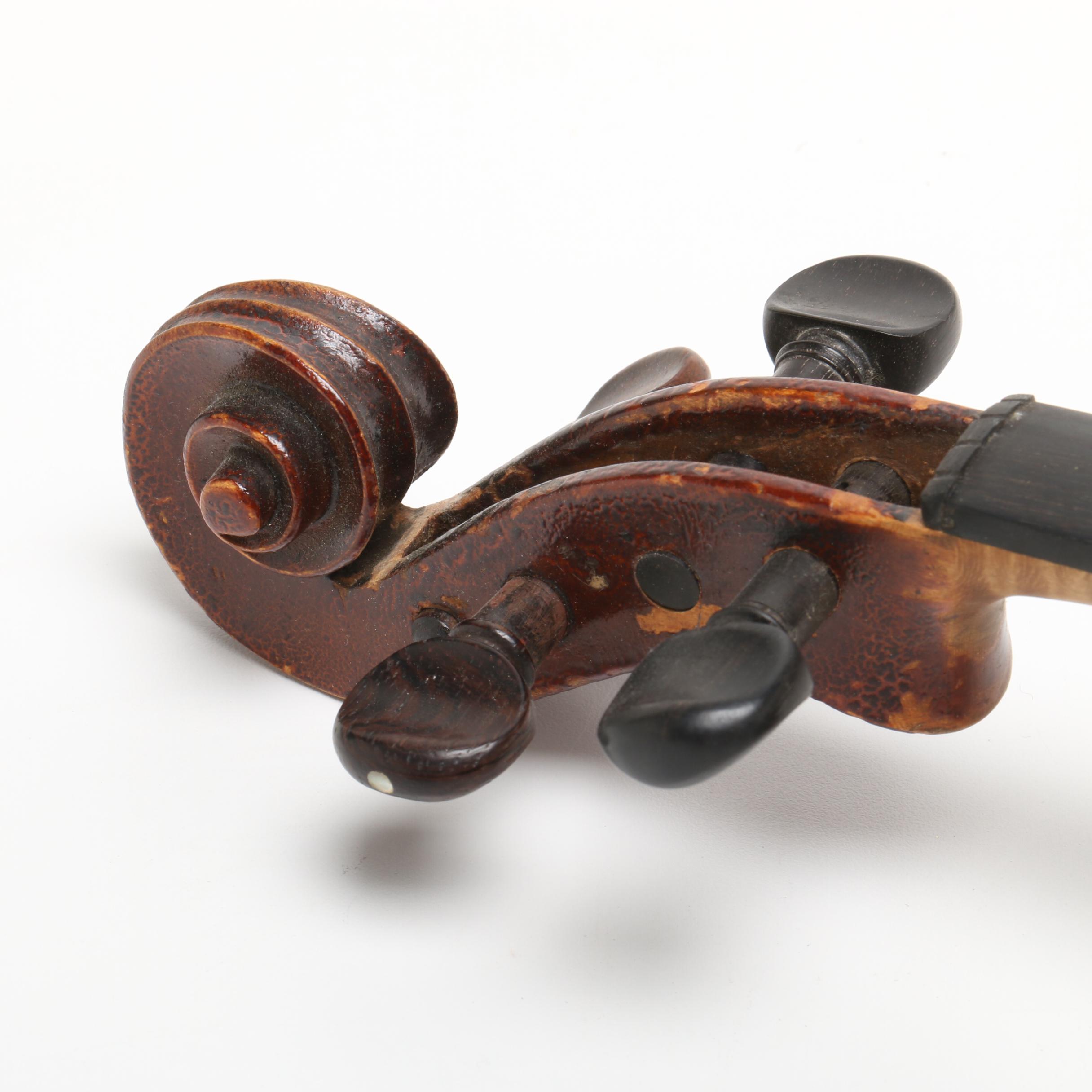 1904 Robert Glier Rudolf Wurlitzer Violin and Dodd Bow