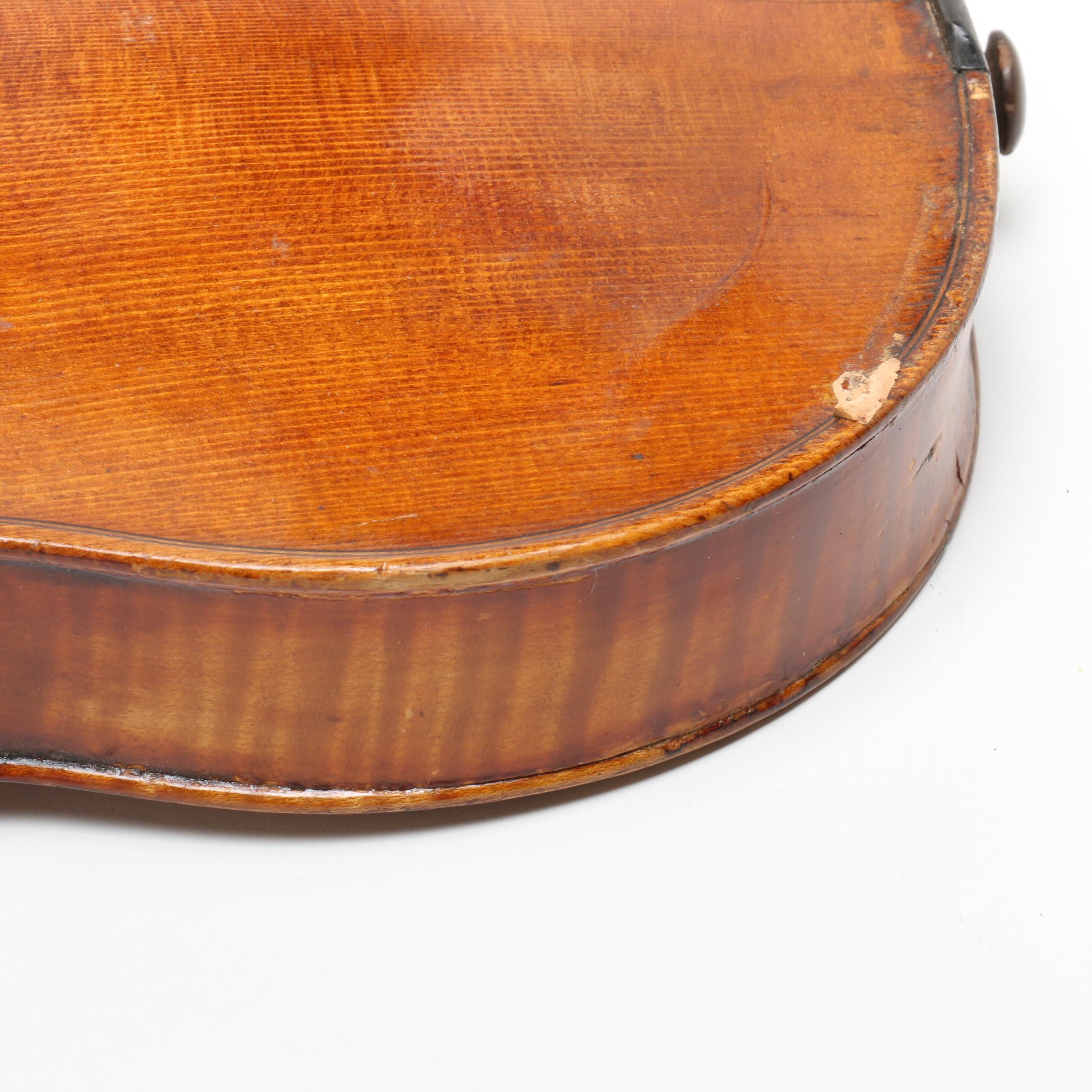 1904 Robert Glier Rudolf Wurlitzer Violin and Dodd Bow