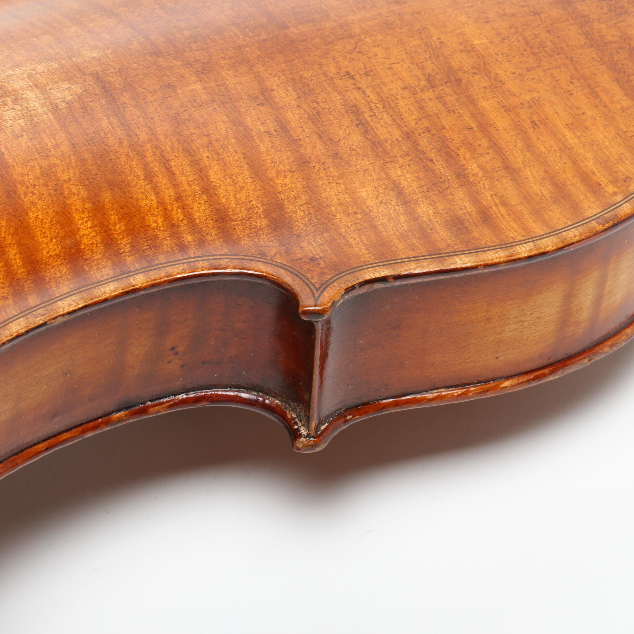 1904 Robert Glier Rudolf Wurlitzer Violin and Dodd Bow