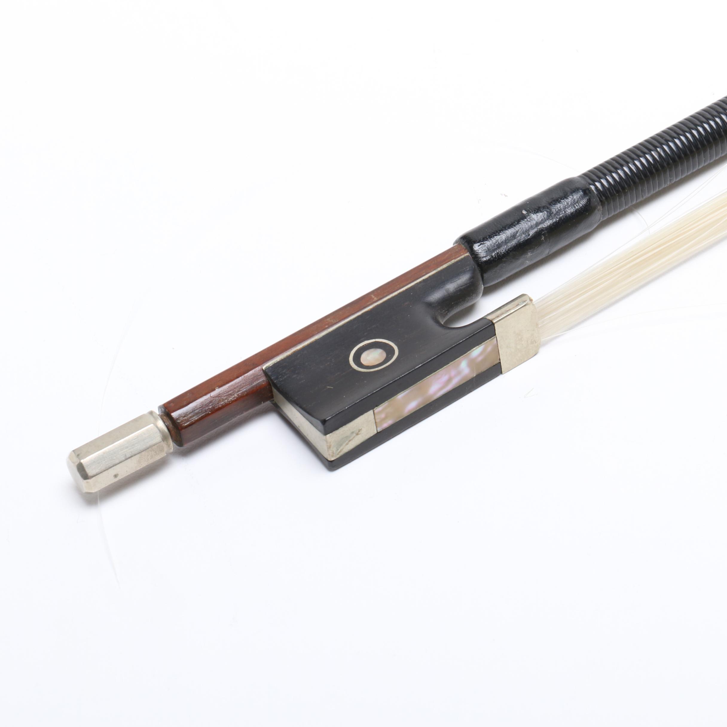 1904 Robert Glier Rudolf Wurlitzer Violin and Dodd Bow