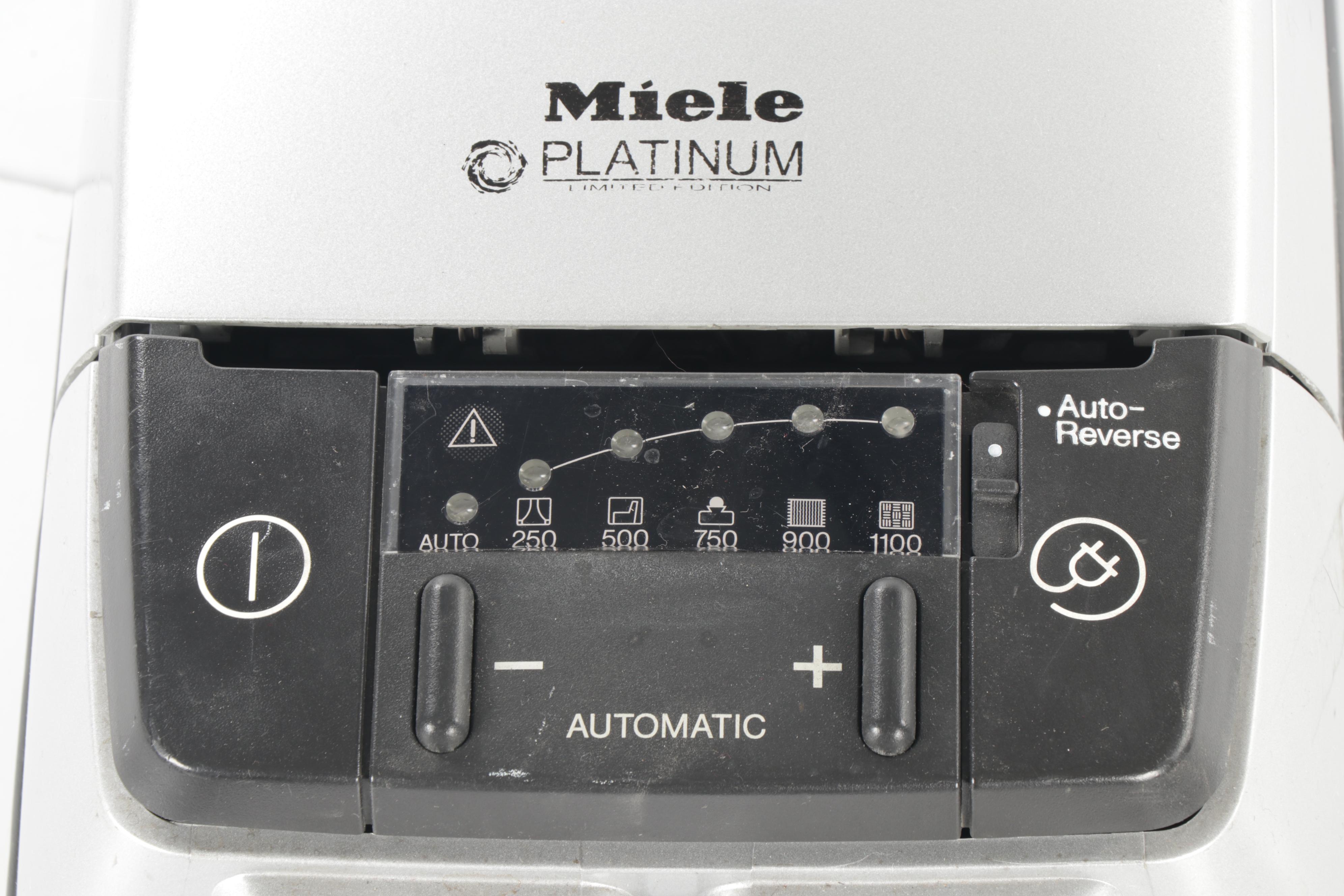 Miele Platinum Limited Edition Canister Vacuum with Retractable Cord